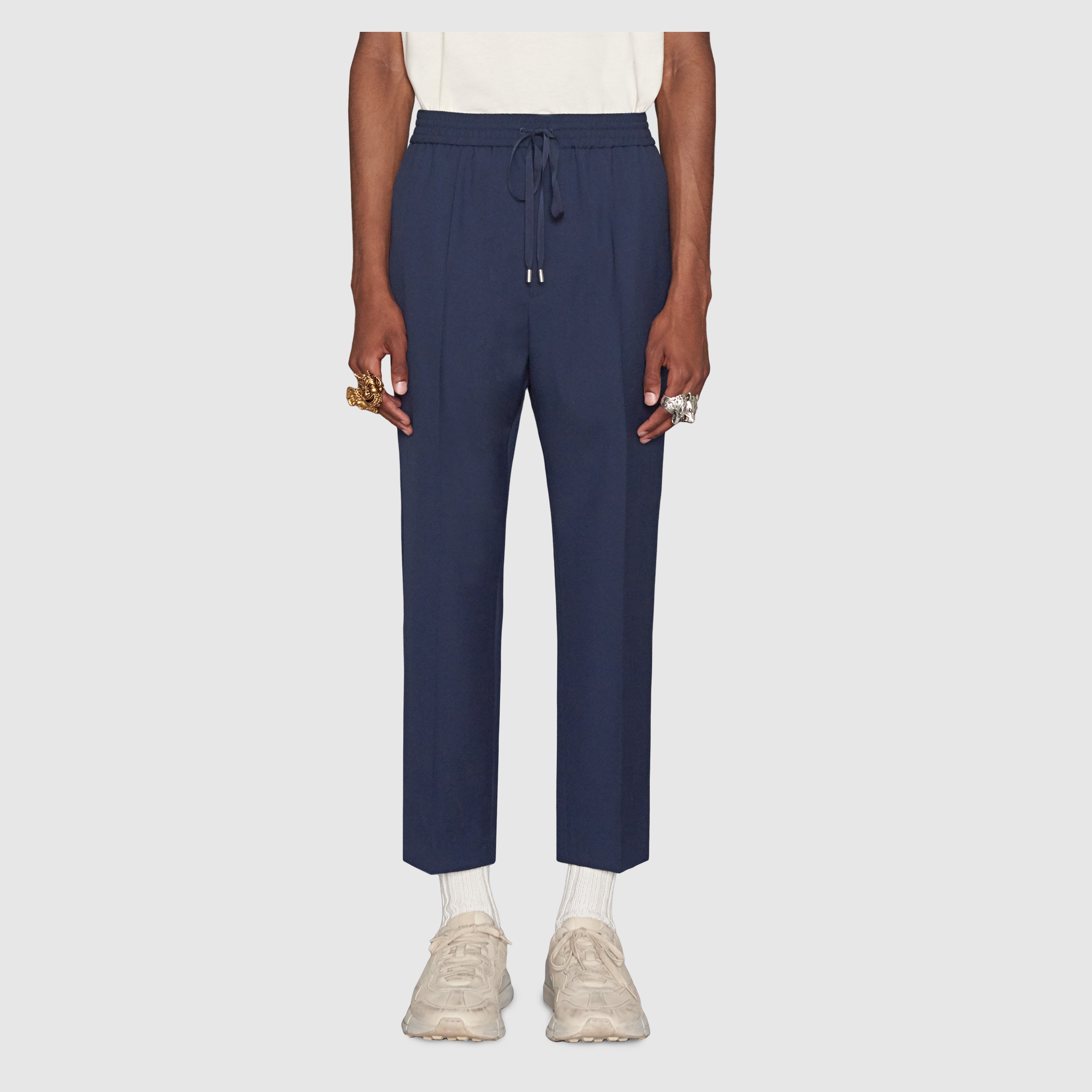 wool jogging bottoms