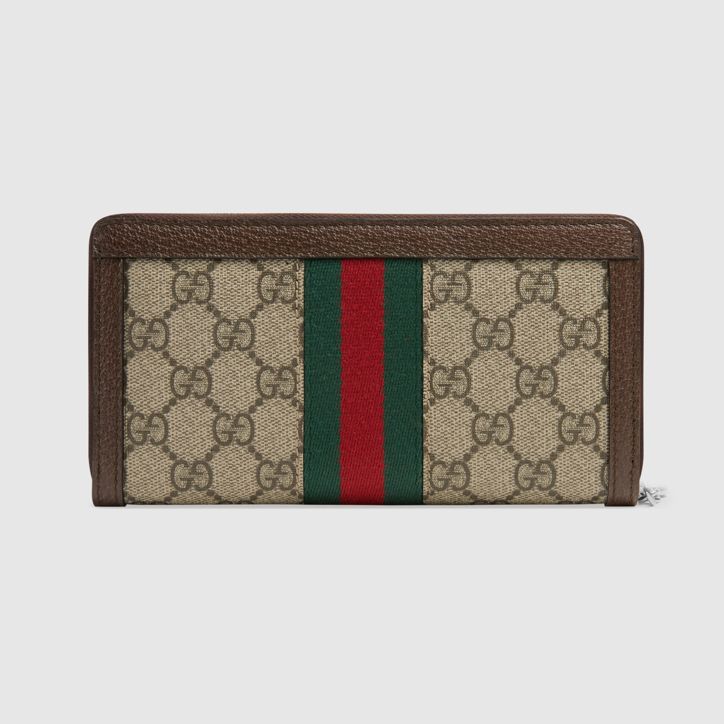 GG Supreme Ophidia Zip Around Wallet Zip Around Closure | GUCCI® US