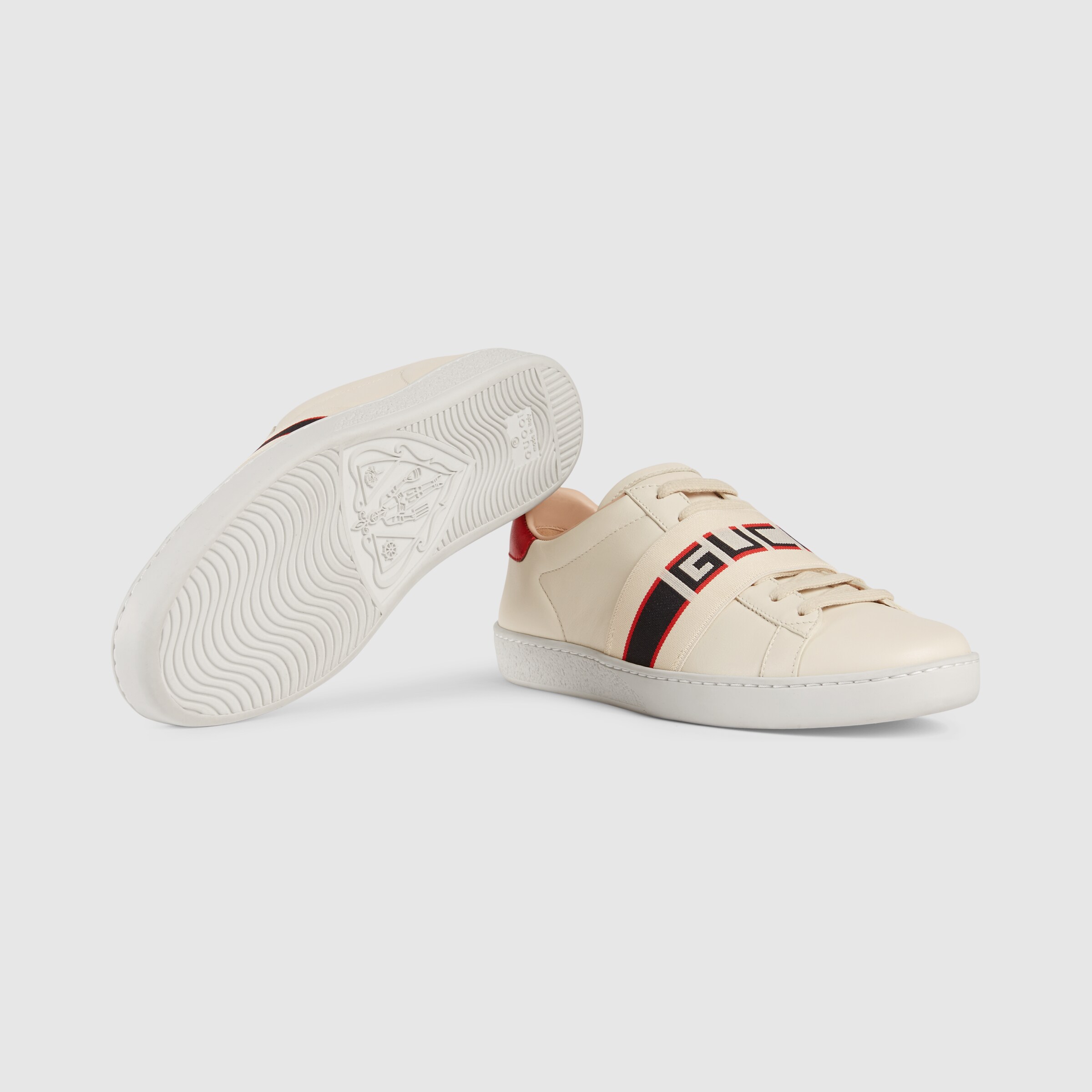 gucci ace stripe sneakers