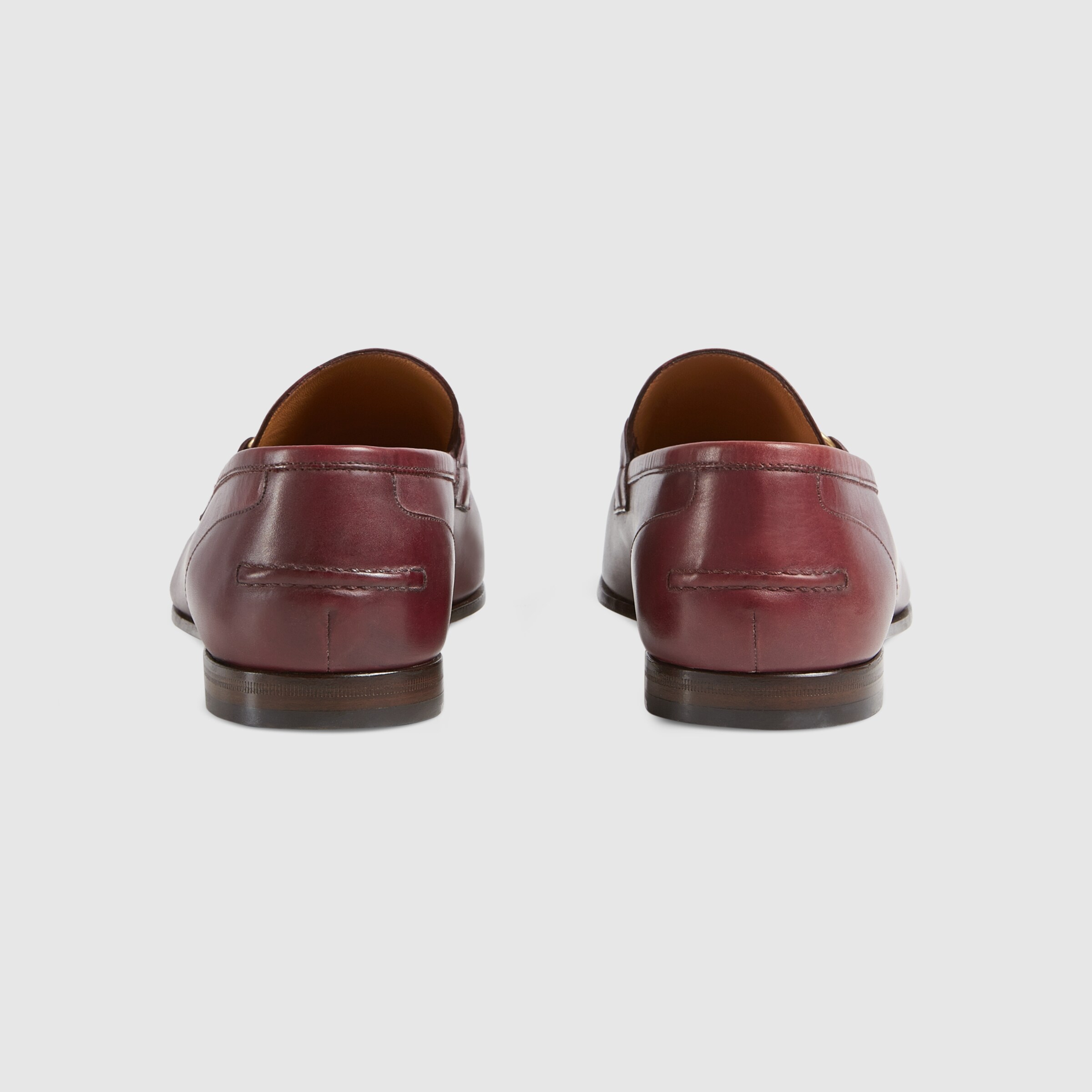 red gucci loafers men's