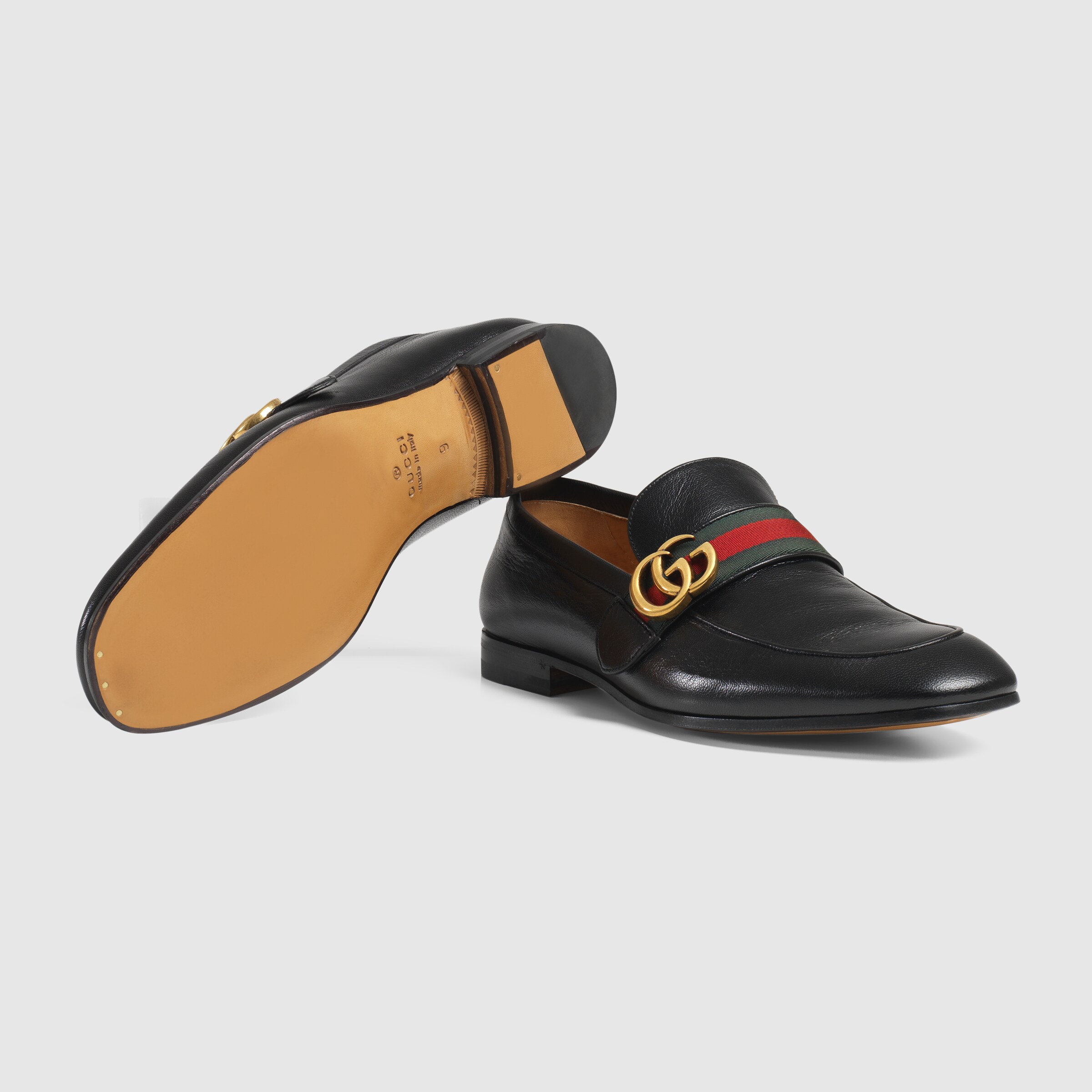 gucci gg web loafer