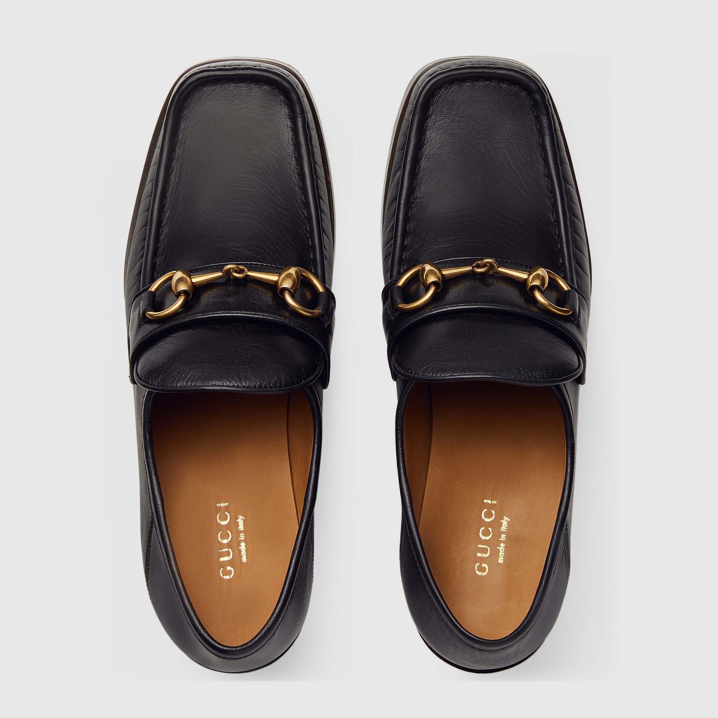 Leather Horsebit loafers Gucci Women's Moccasins & Loafers
