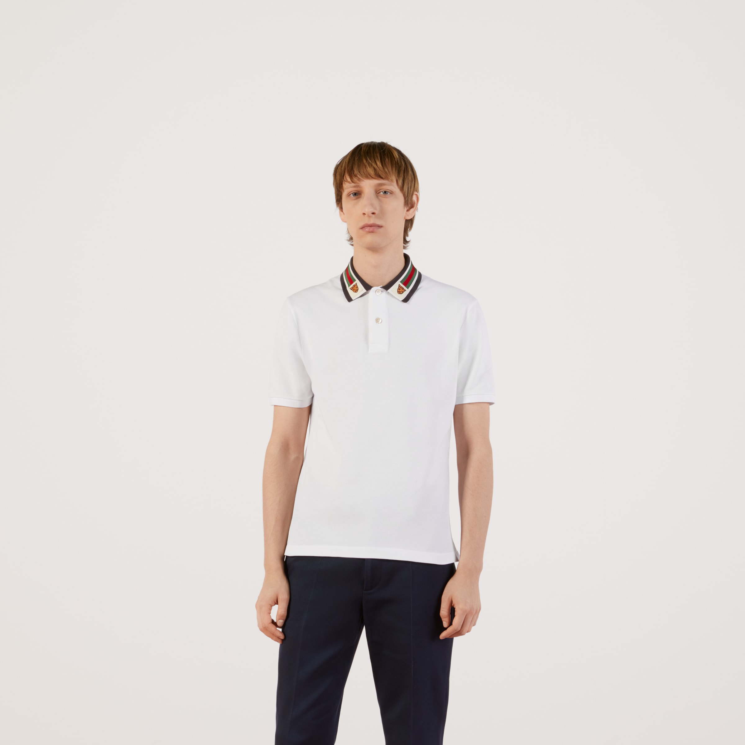 545714_XJAGU_9061_010_100_0000_Light-Cotton-polo-with-Web-and-feline-head.jpg