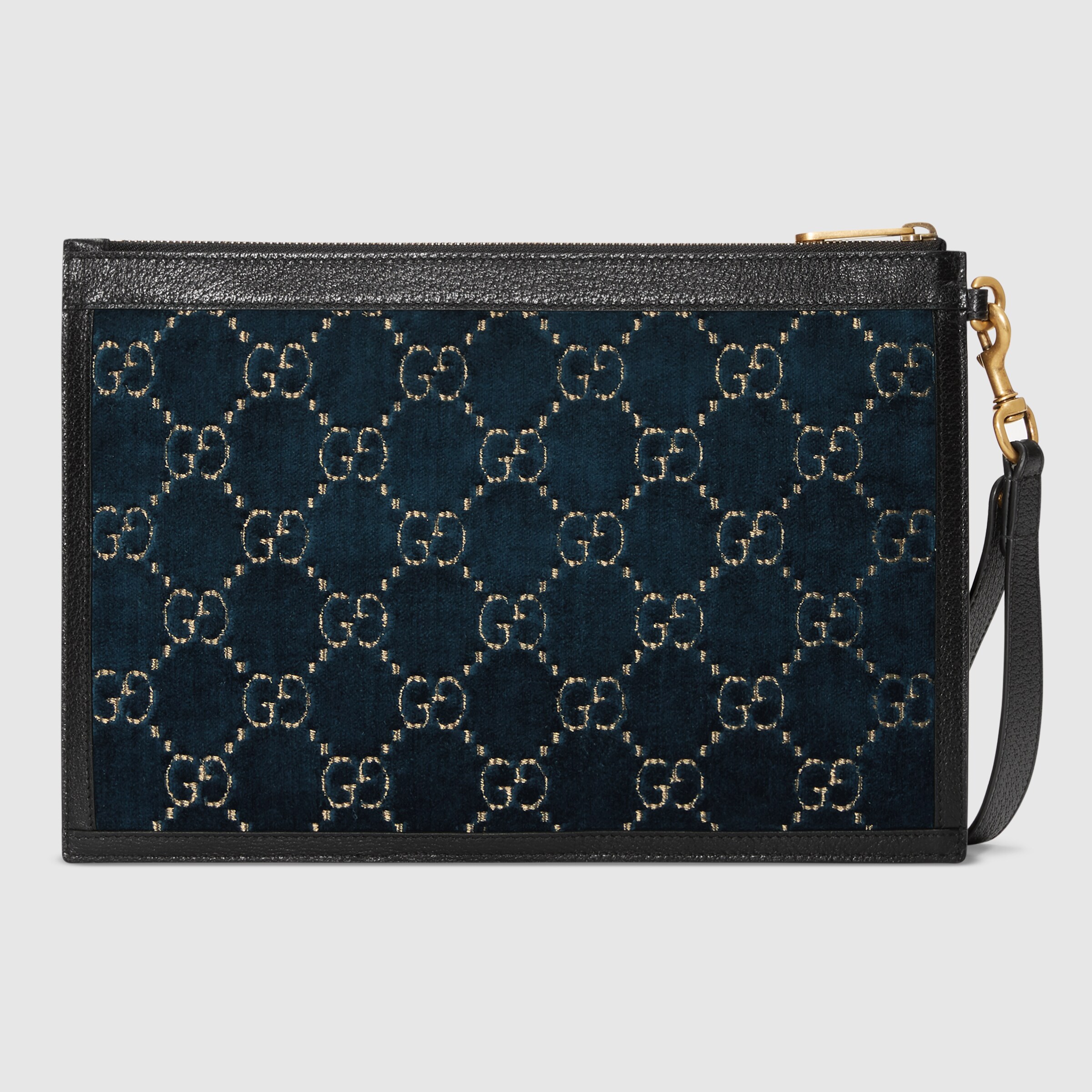 gucci pouch blue