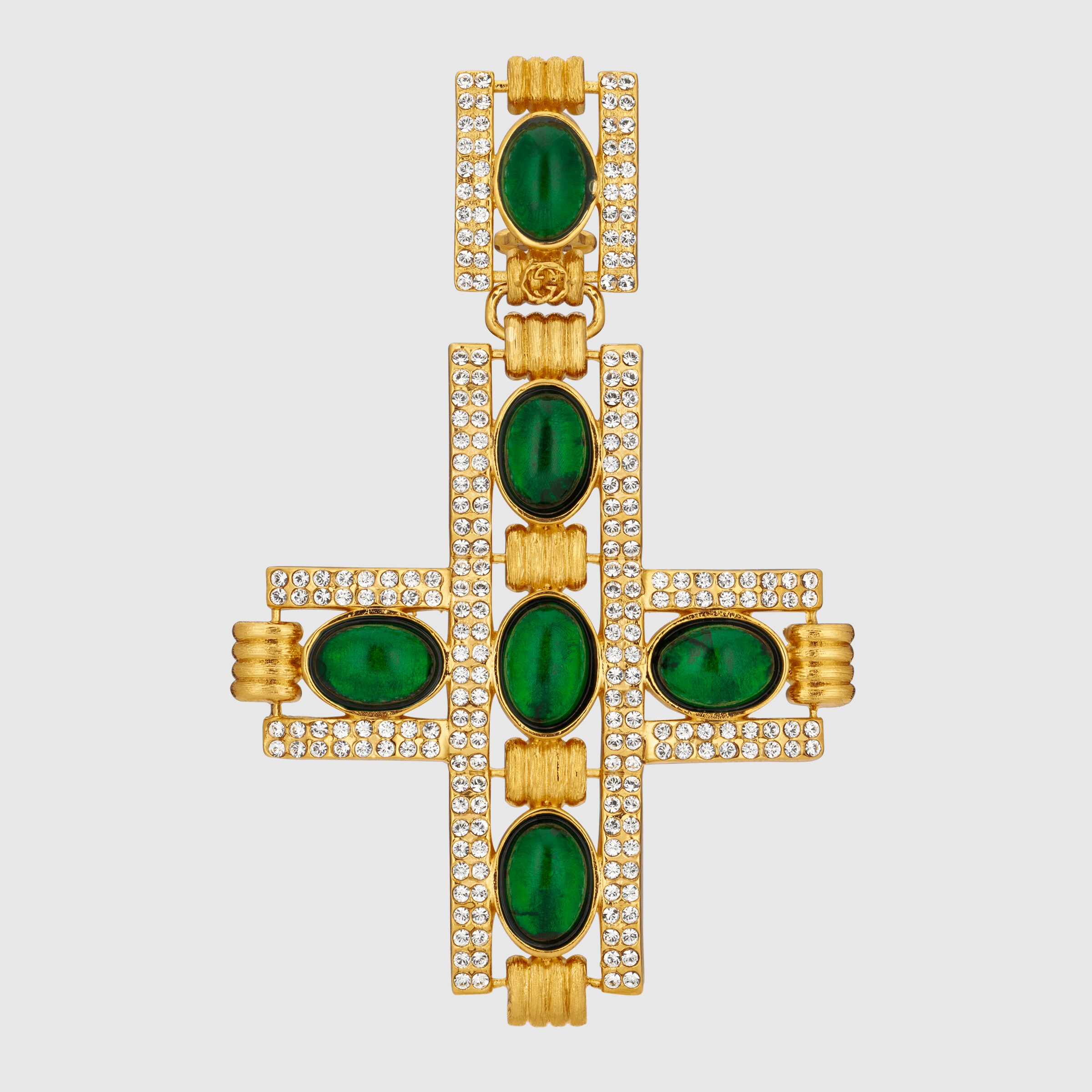 gucci green earrings