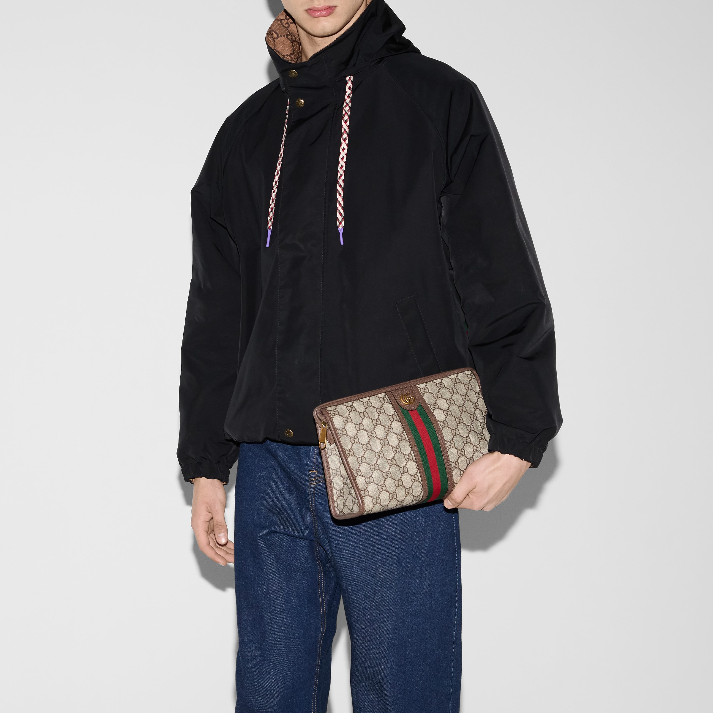 Trousse de toilette Ophidia GG en toile GG Supreme GUCCI® FR