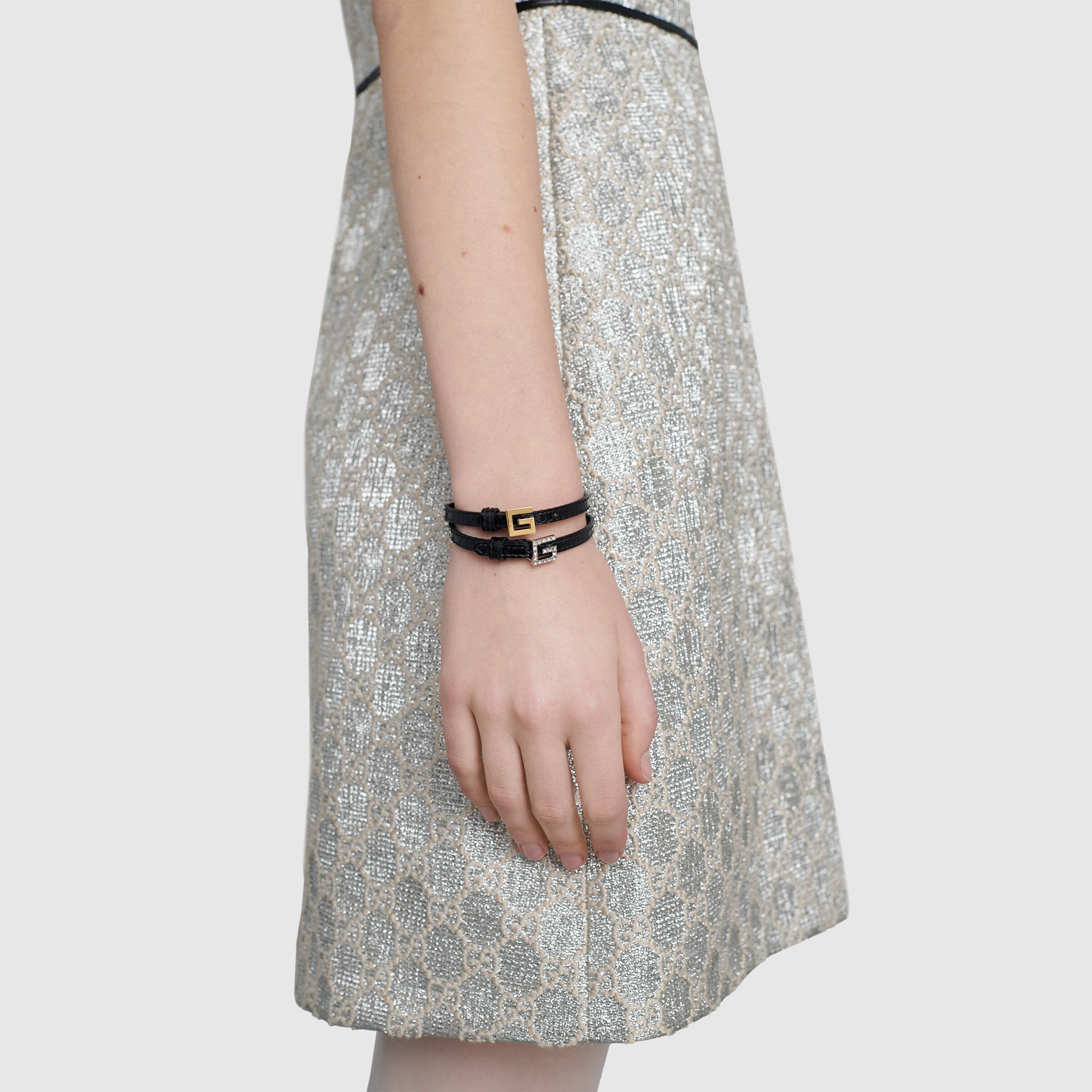 gucci square g bracelet
