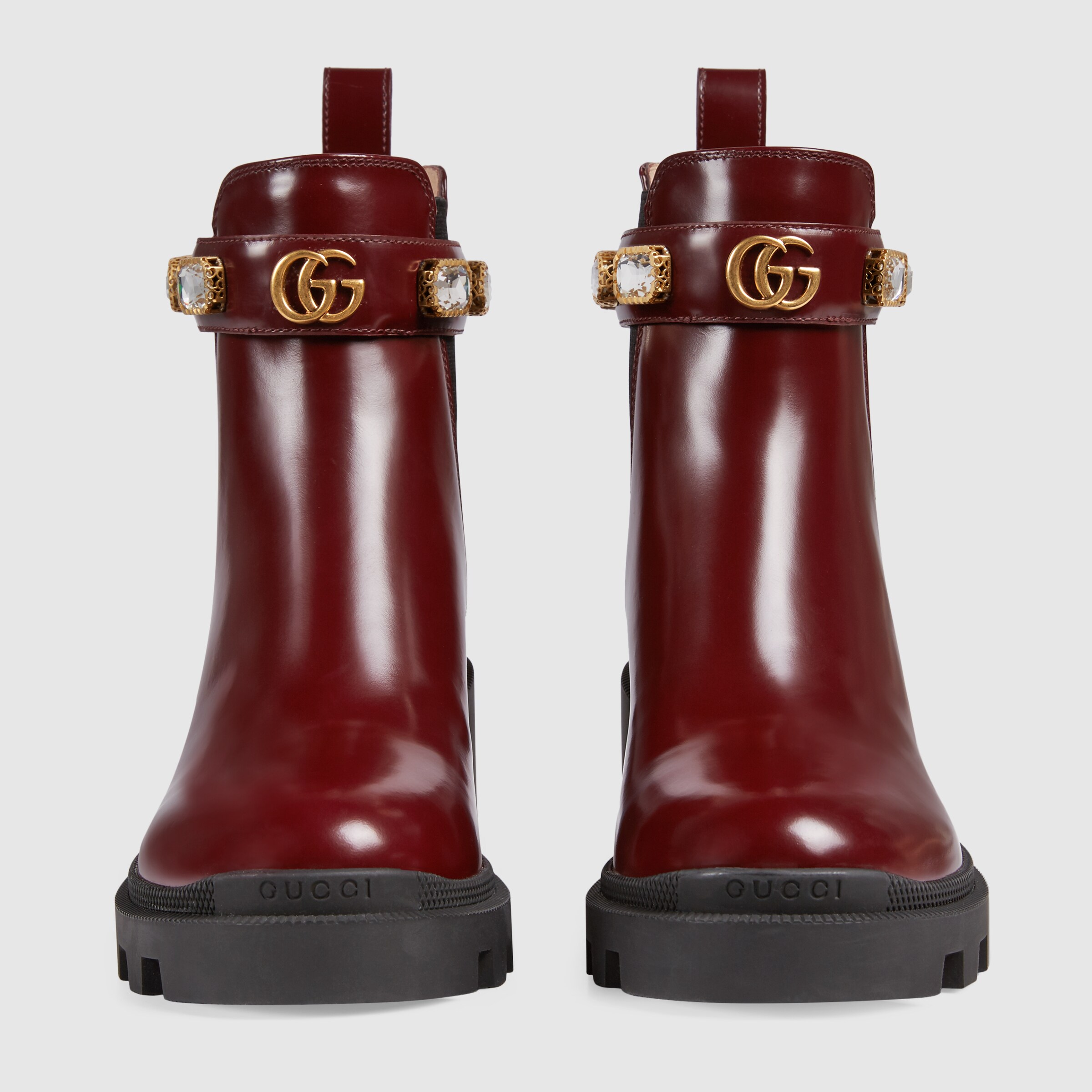 ankle boot with belt