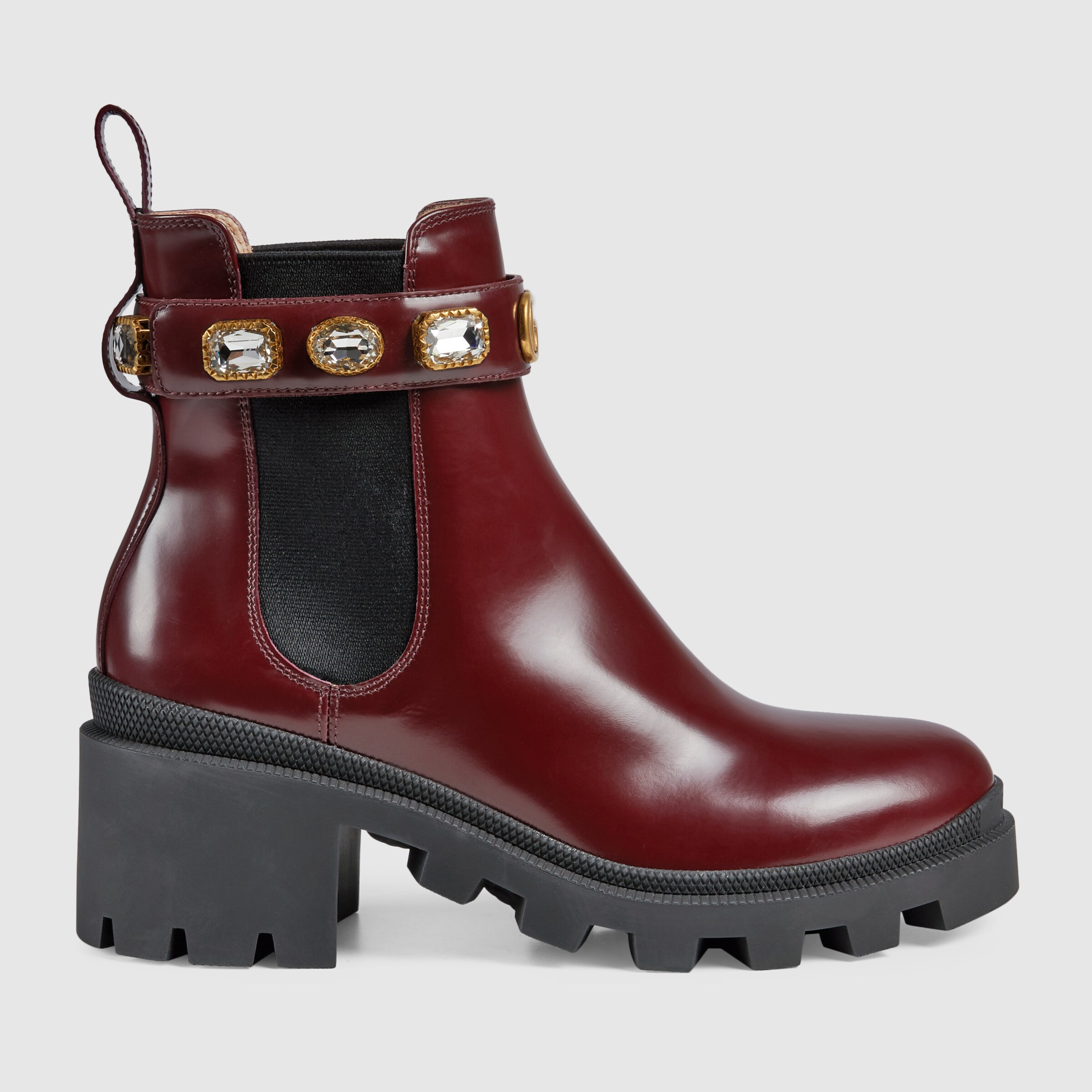 ankle boot with belt
