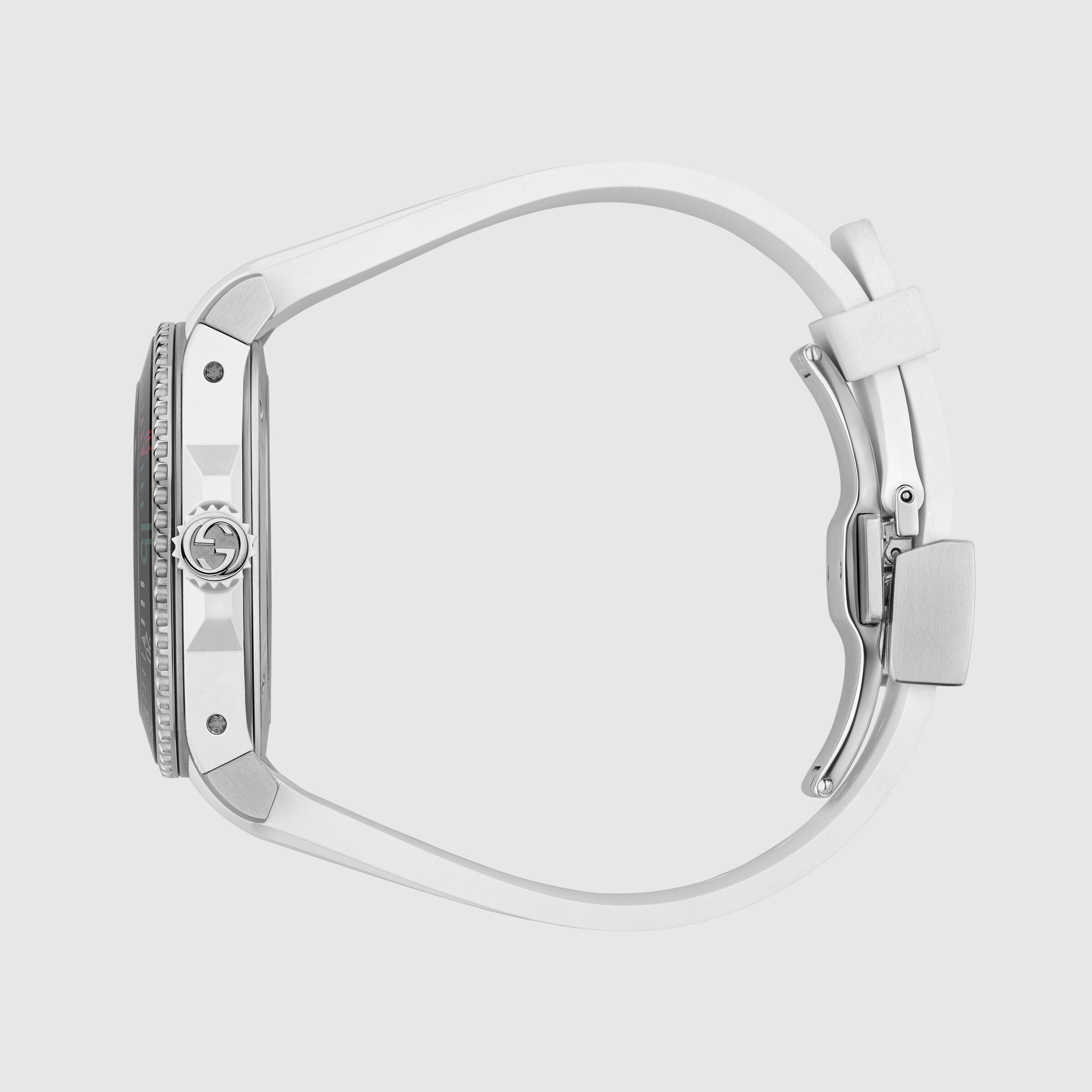 gucci dive watch white face