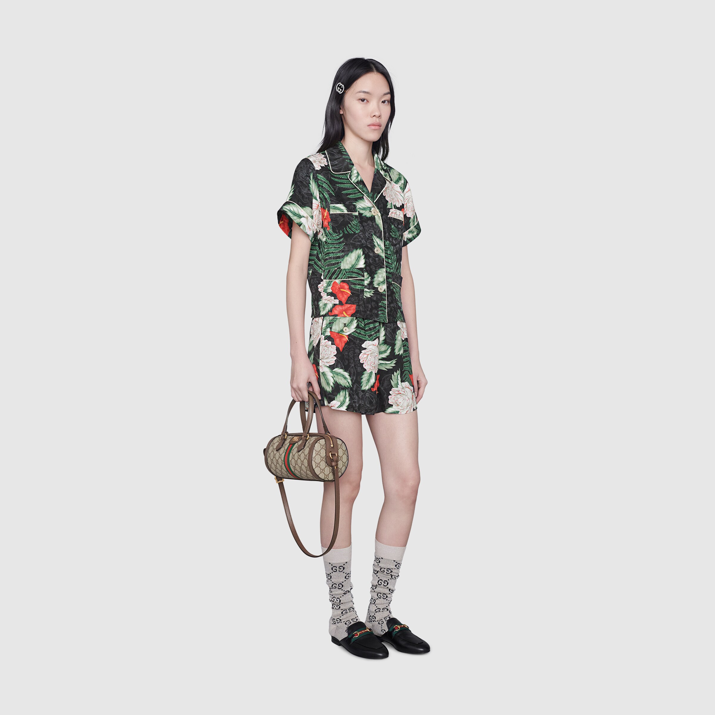 ophidia gg small boston bag