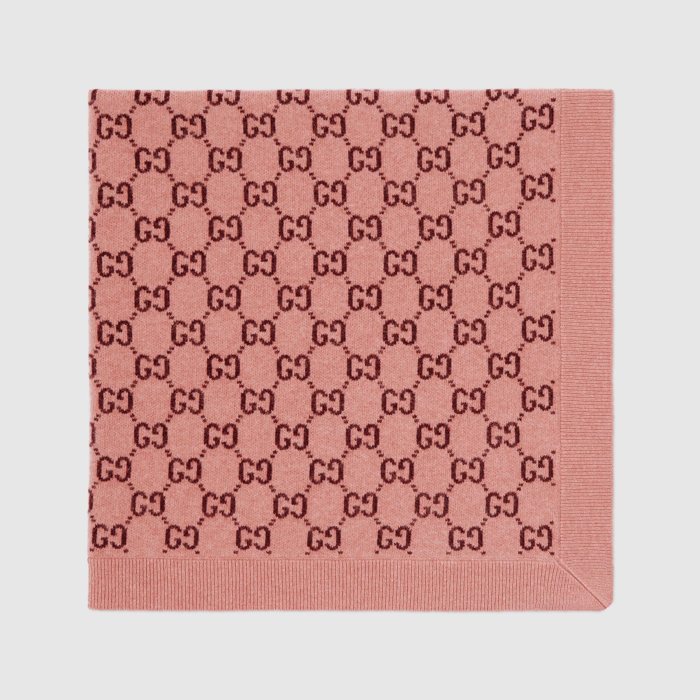 Pink Baby GG wool blanket GUCCI® CA