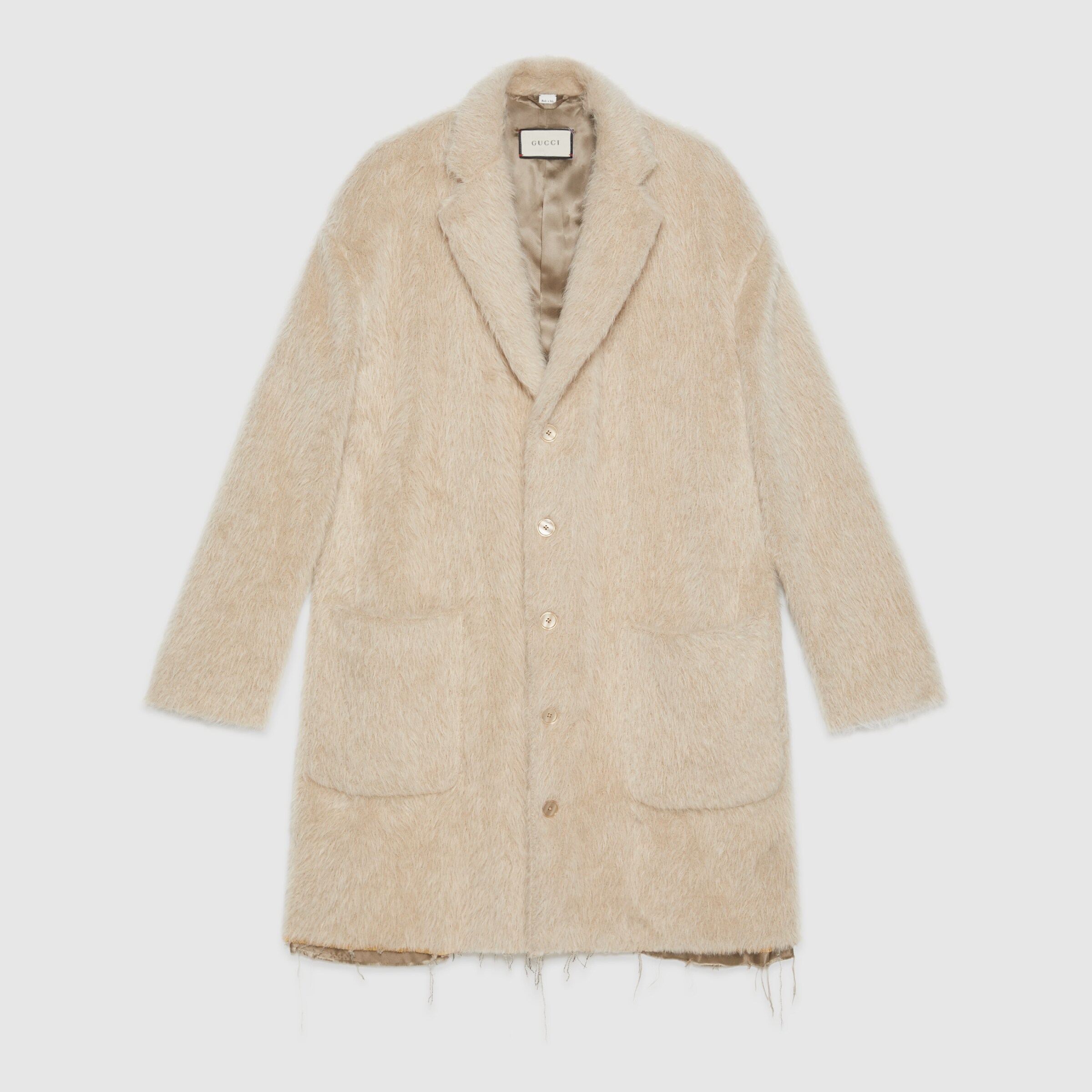 Abrigo en mezcla de alpaca y lana GUCCI® ES