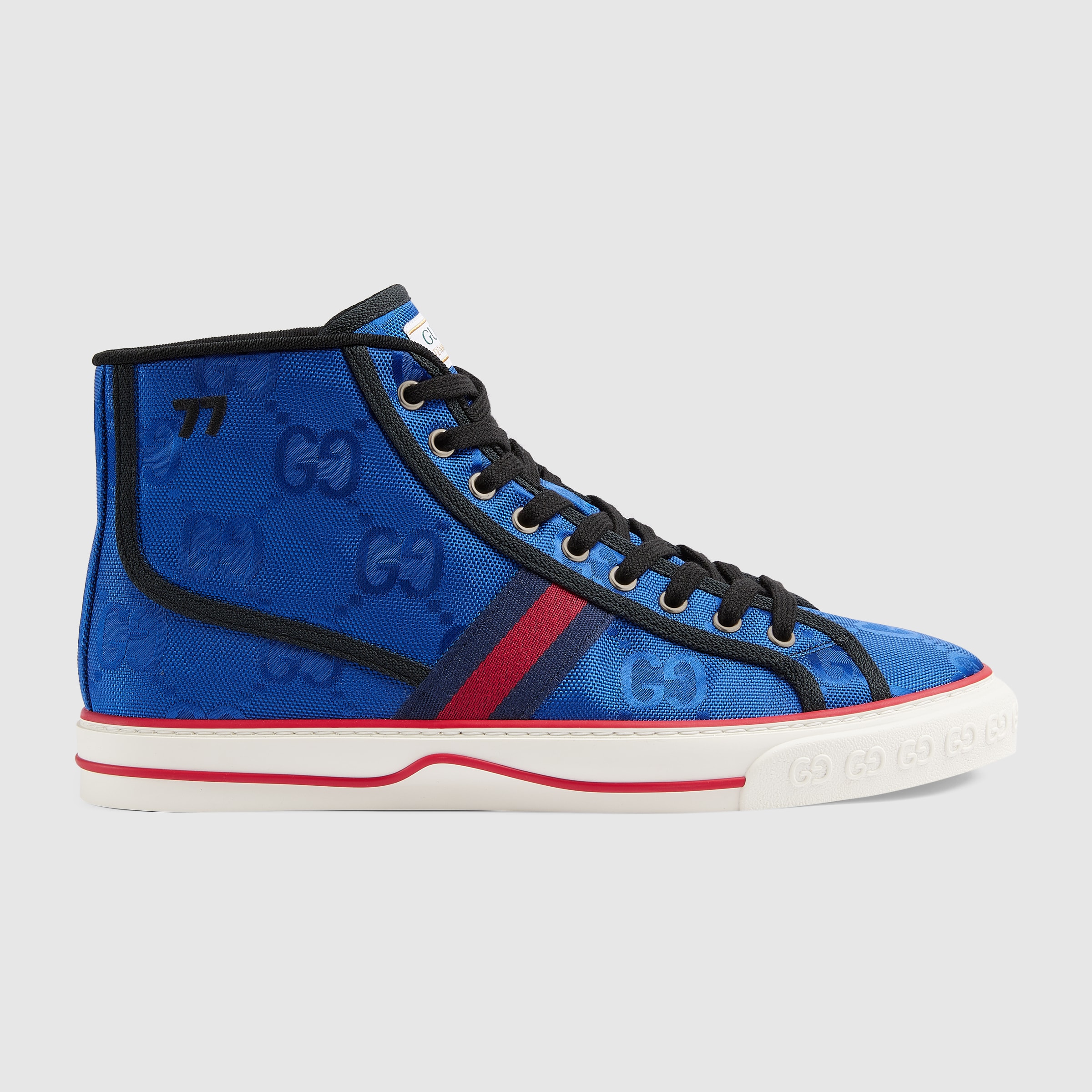 gucci canvas high tops