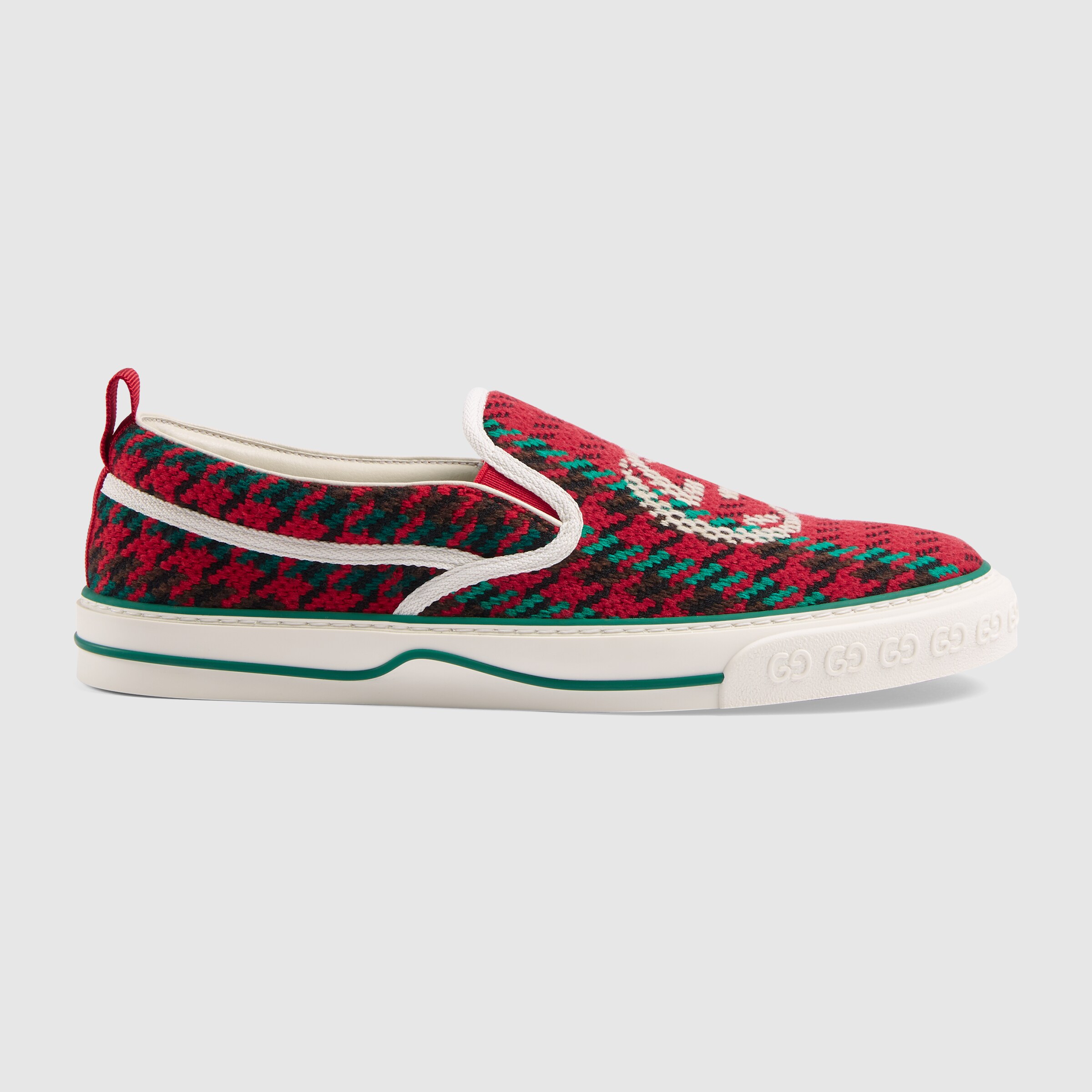 gucci 1977 tennis slip on