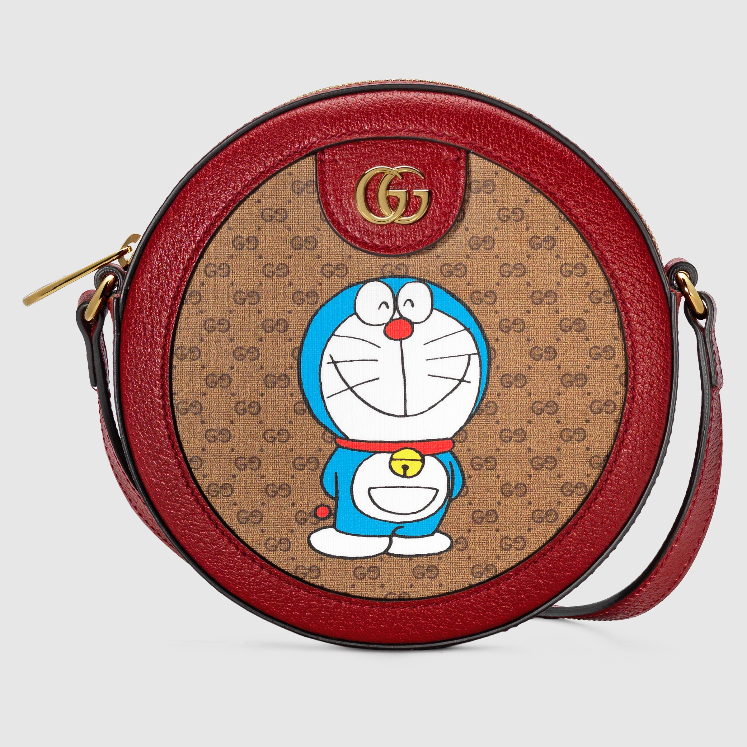 Beige Doraemon x Gucci shoulder bag GUCCI® US