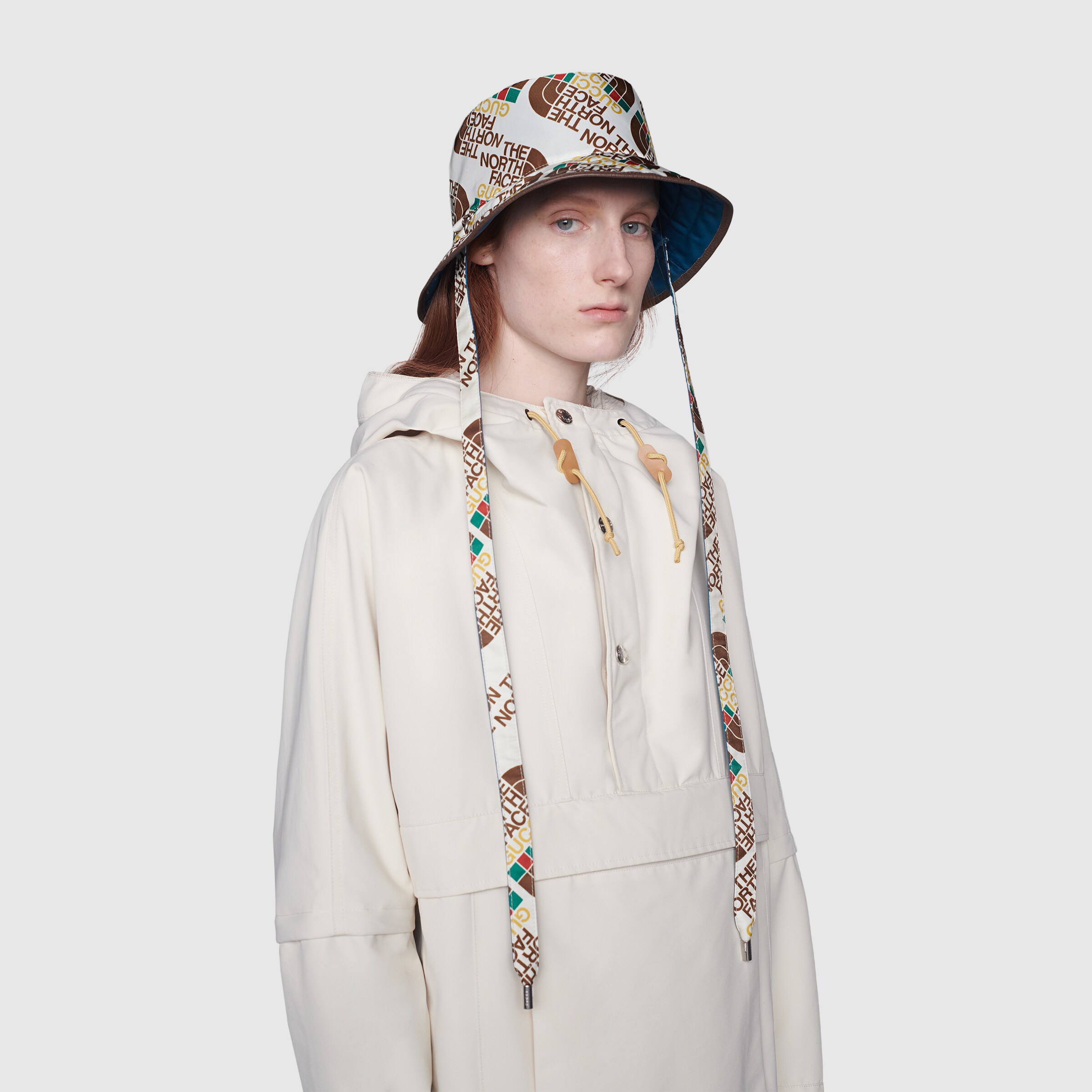 the north face x gucci hat