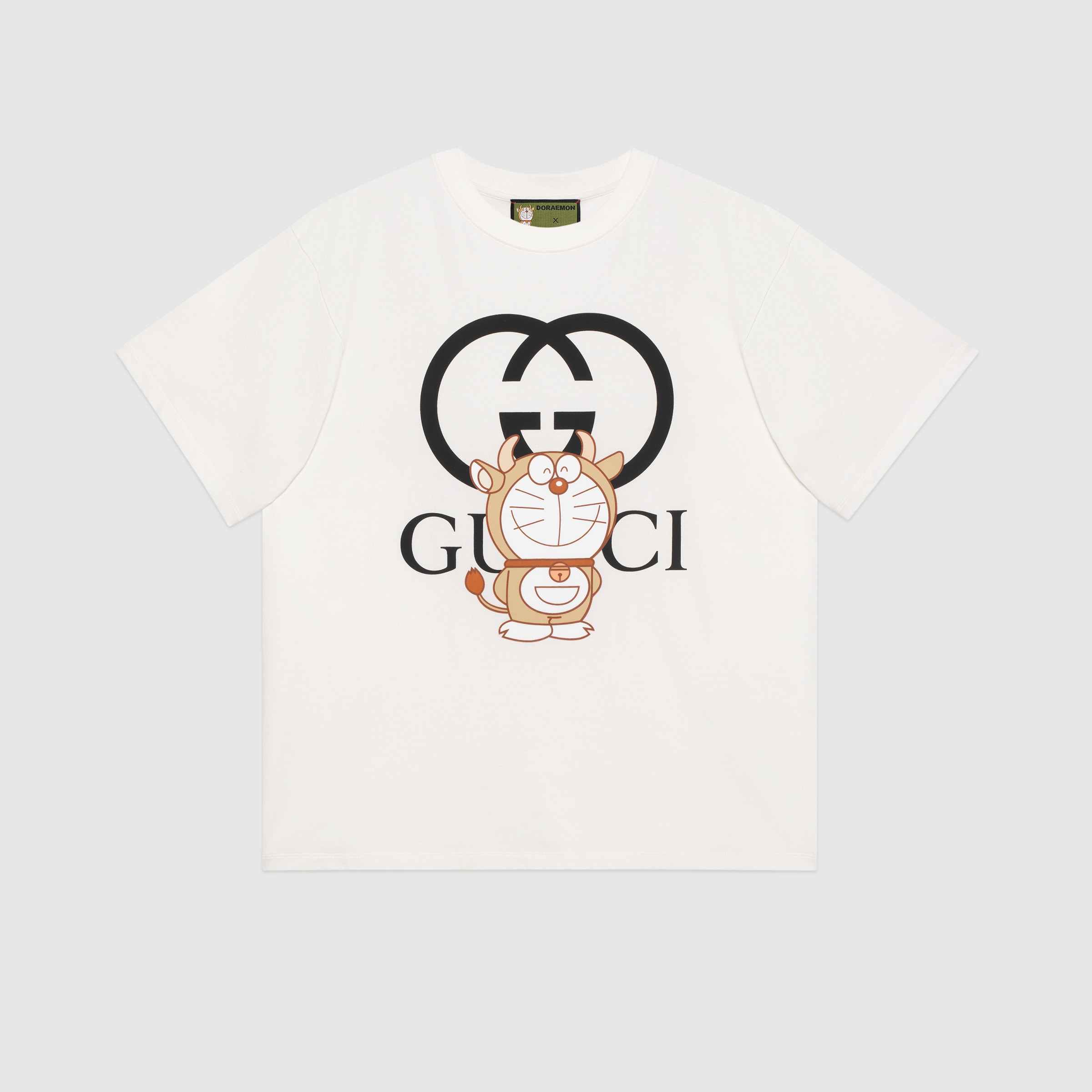 White Doraemon x Gucci oversize Tshirt GUCCI® CZ