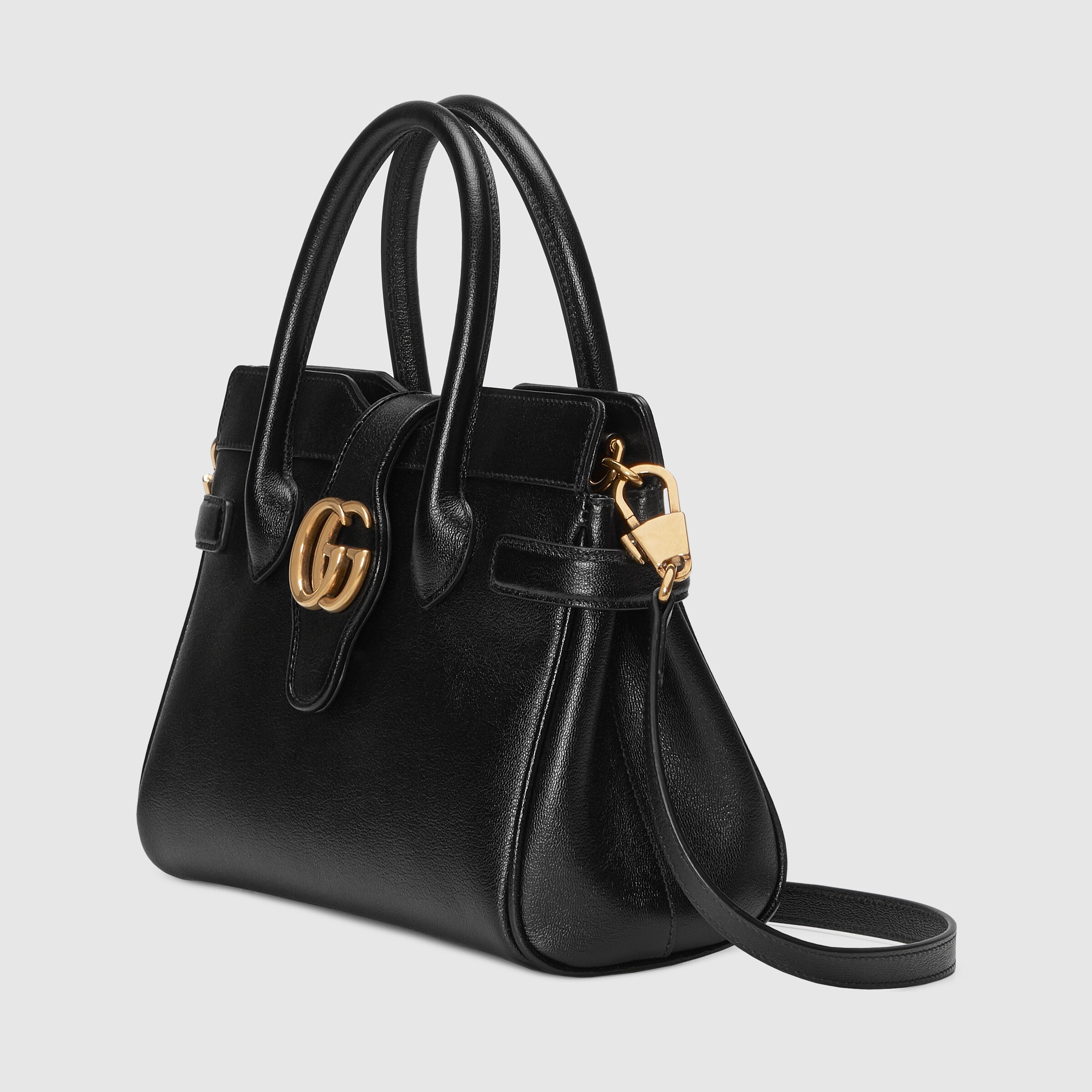 black love letter small top handle bag