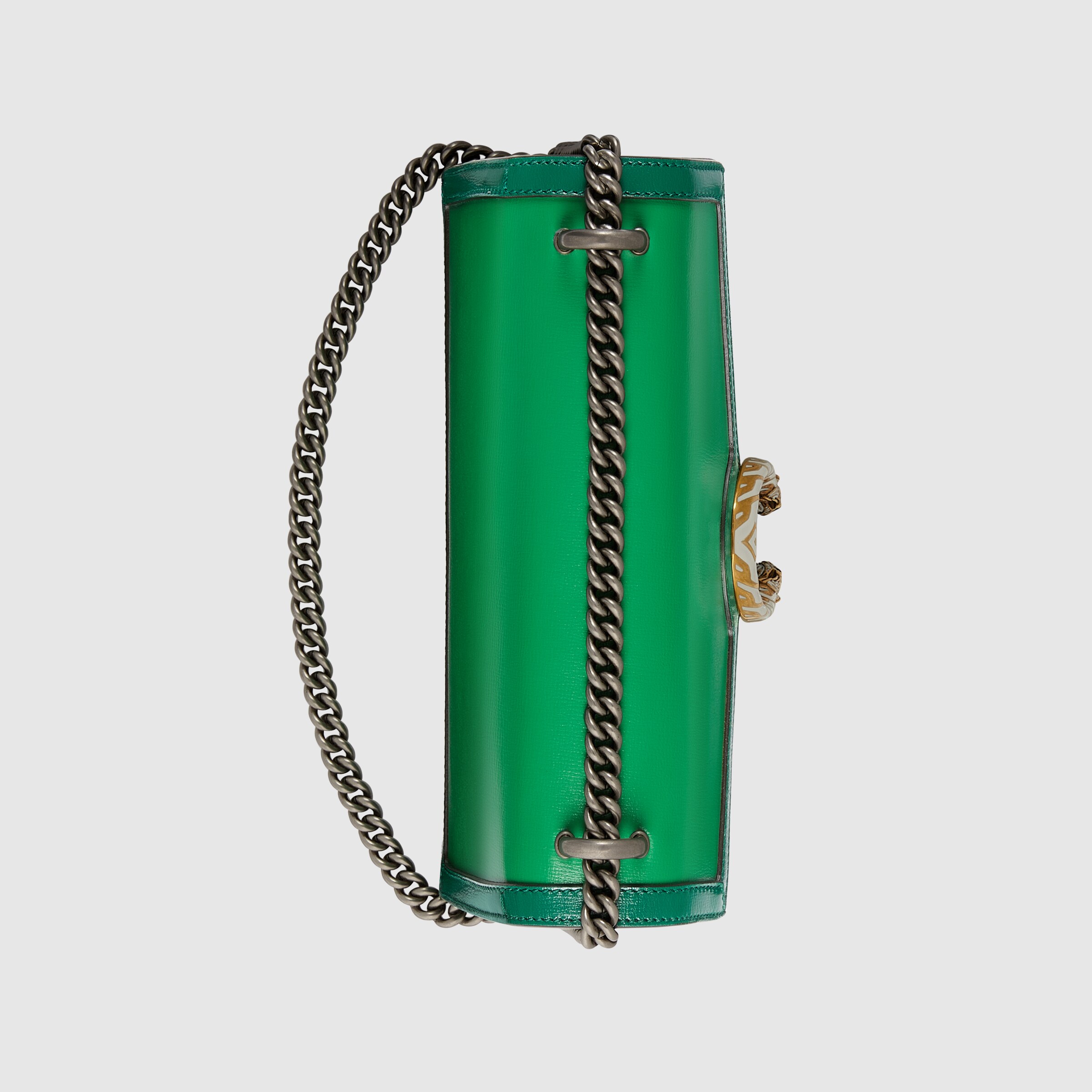 Dionysus small shoulder bag in green and emerald leather GUCCI® UK
