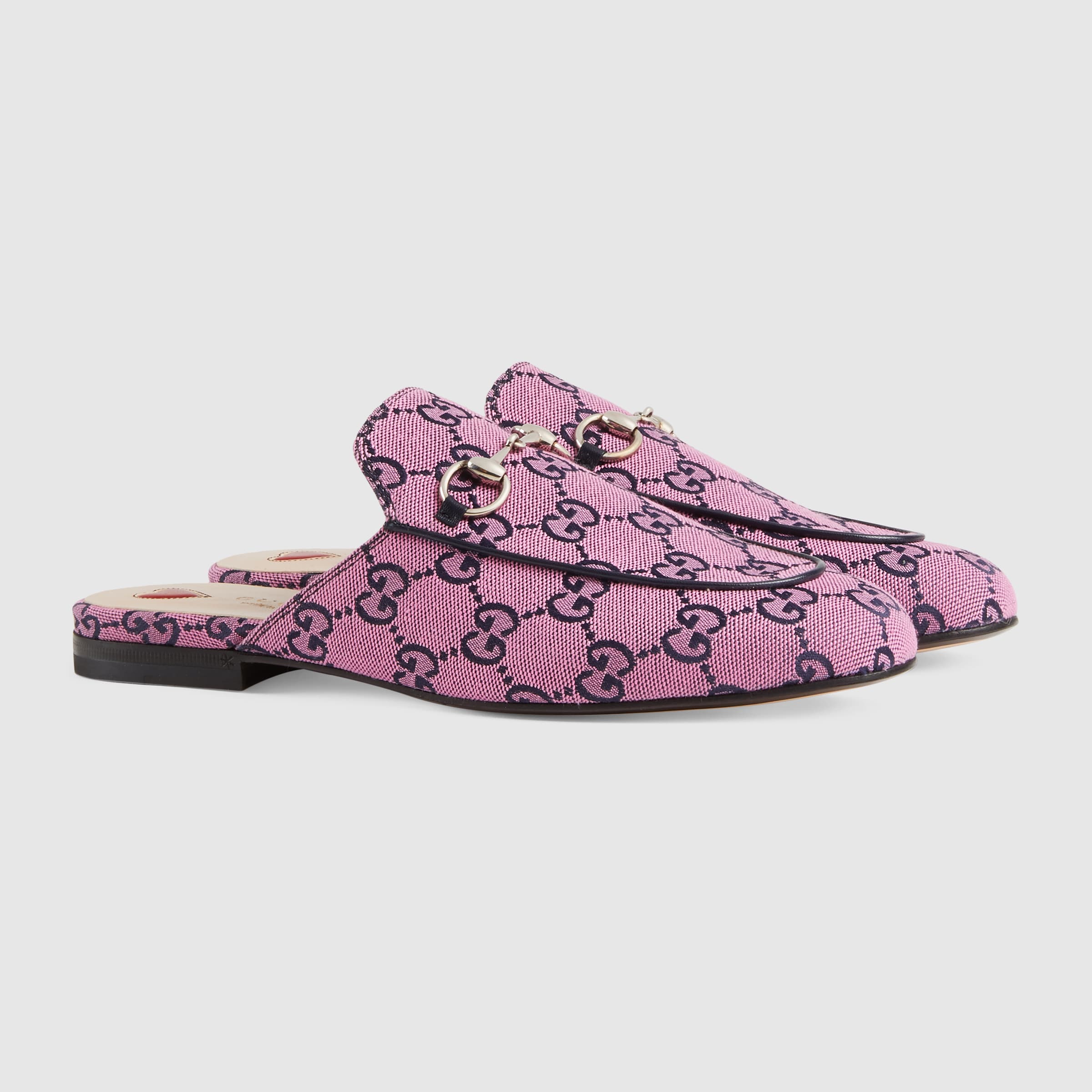 gucci princetown strawberry mules