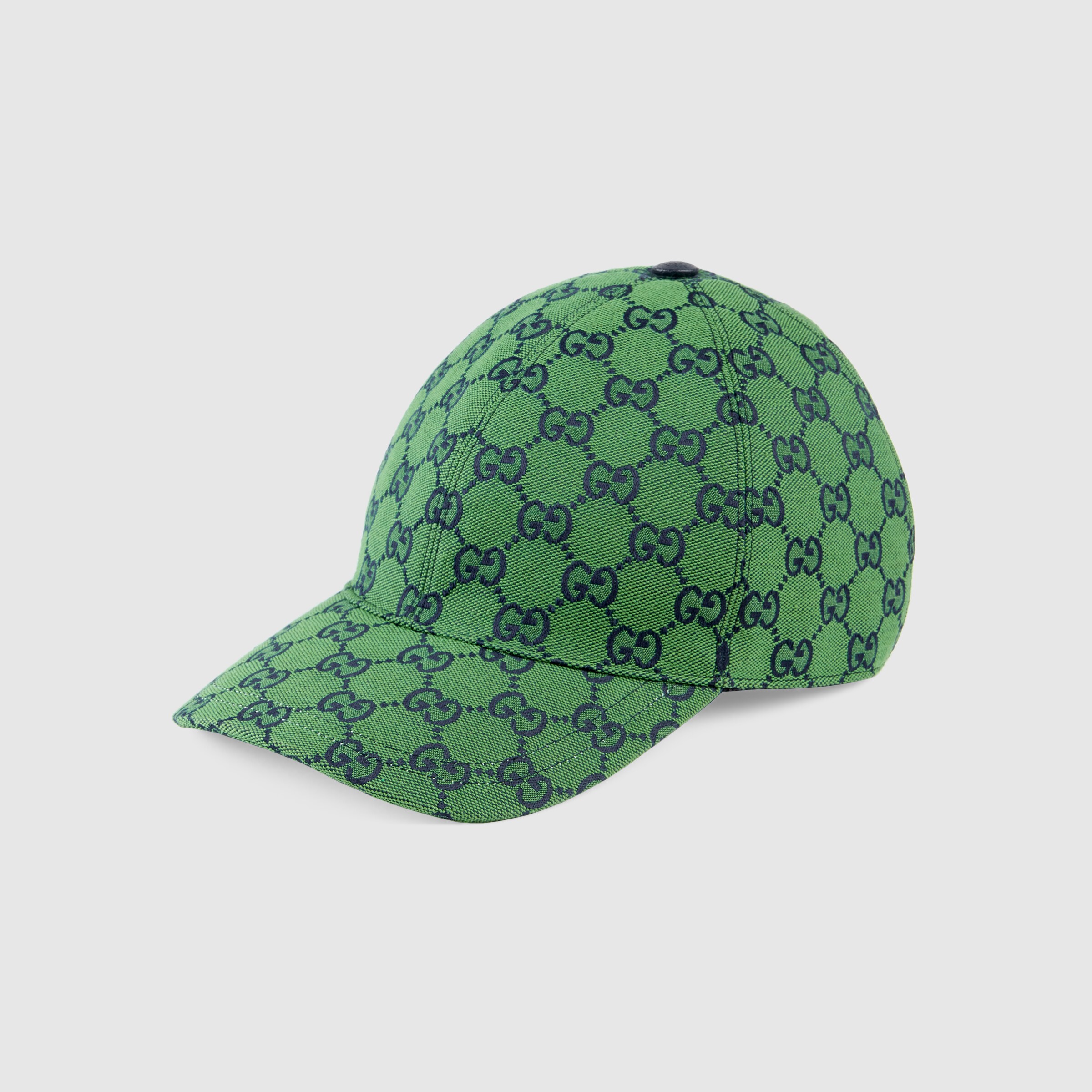 Green GG Multicolour canvas baseball hat | GUCCIÂ® UK