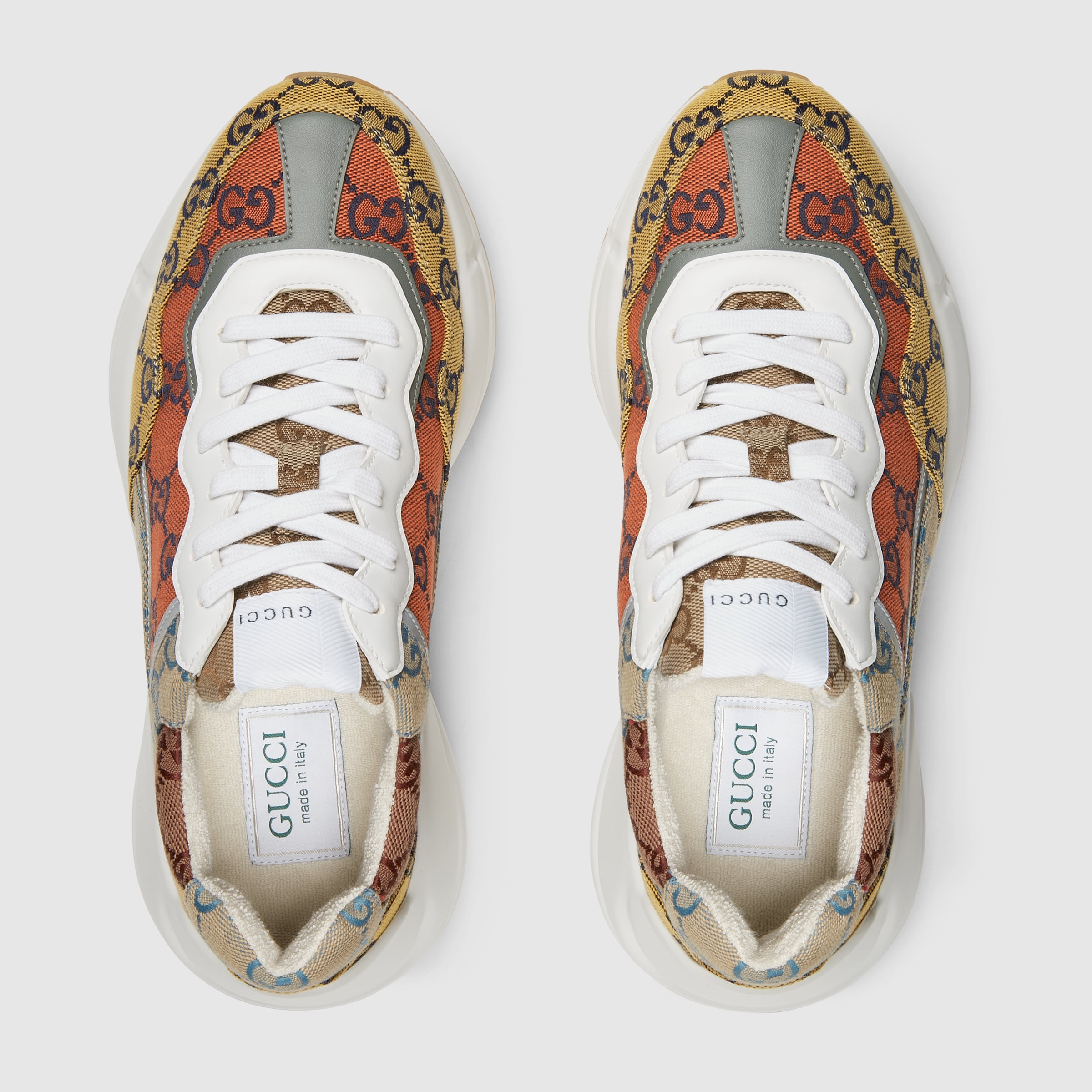 women's gucci rhyton fashion sneakers