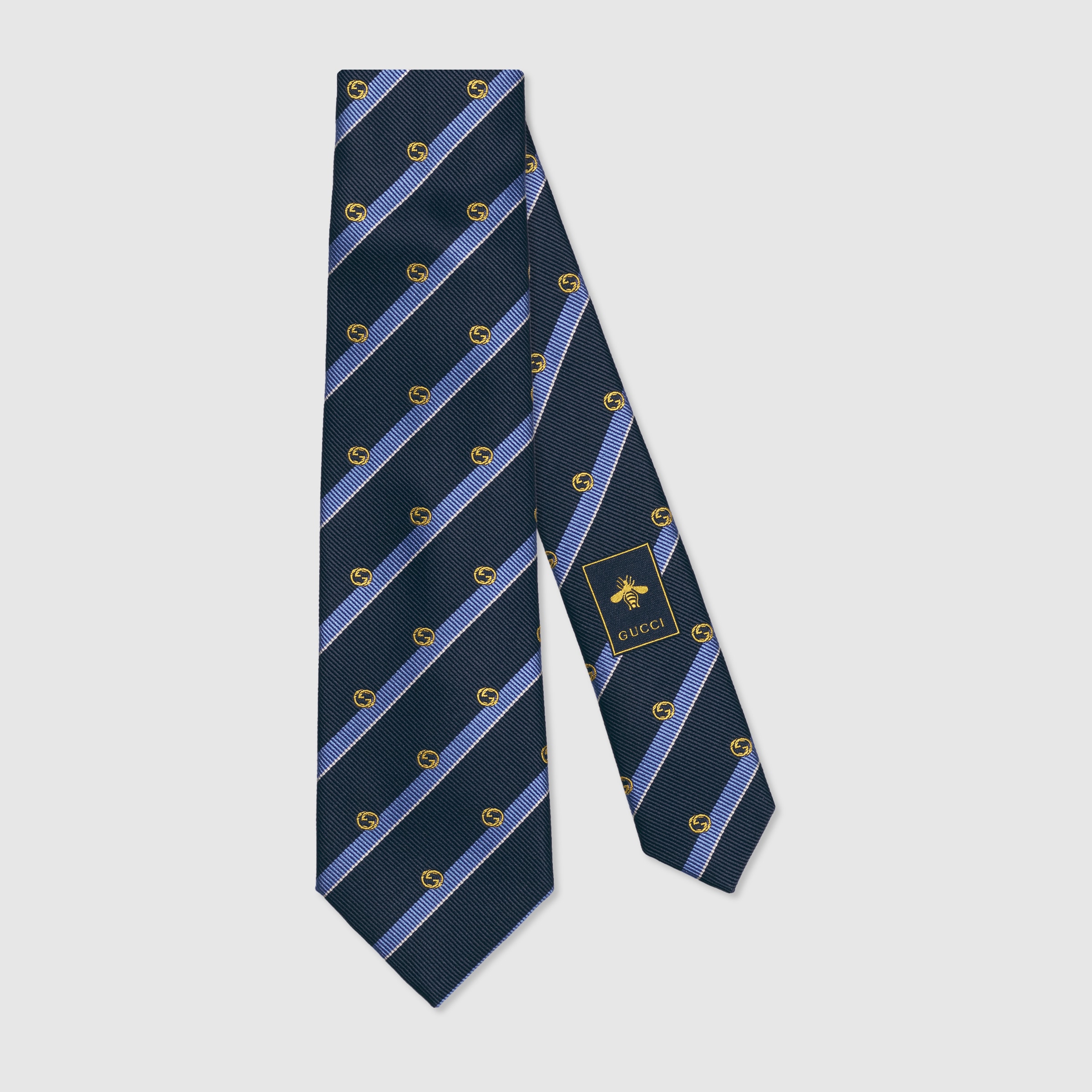 Digel Cravatta blu digel in seta pura Online Abbigliamento