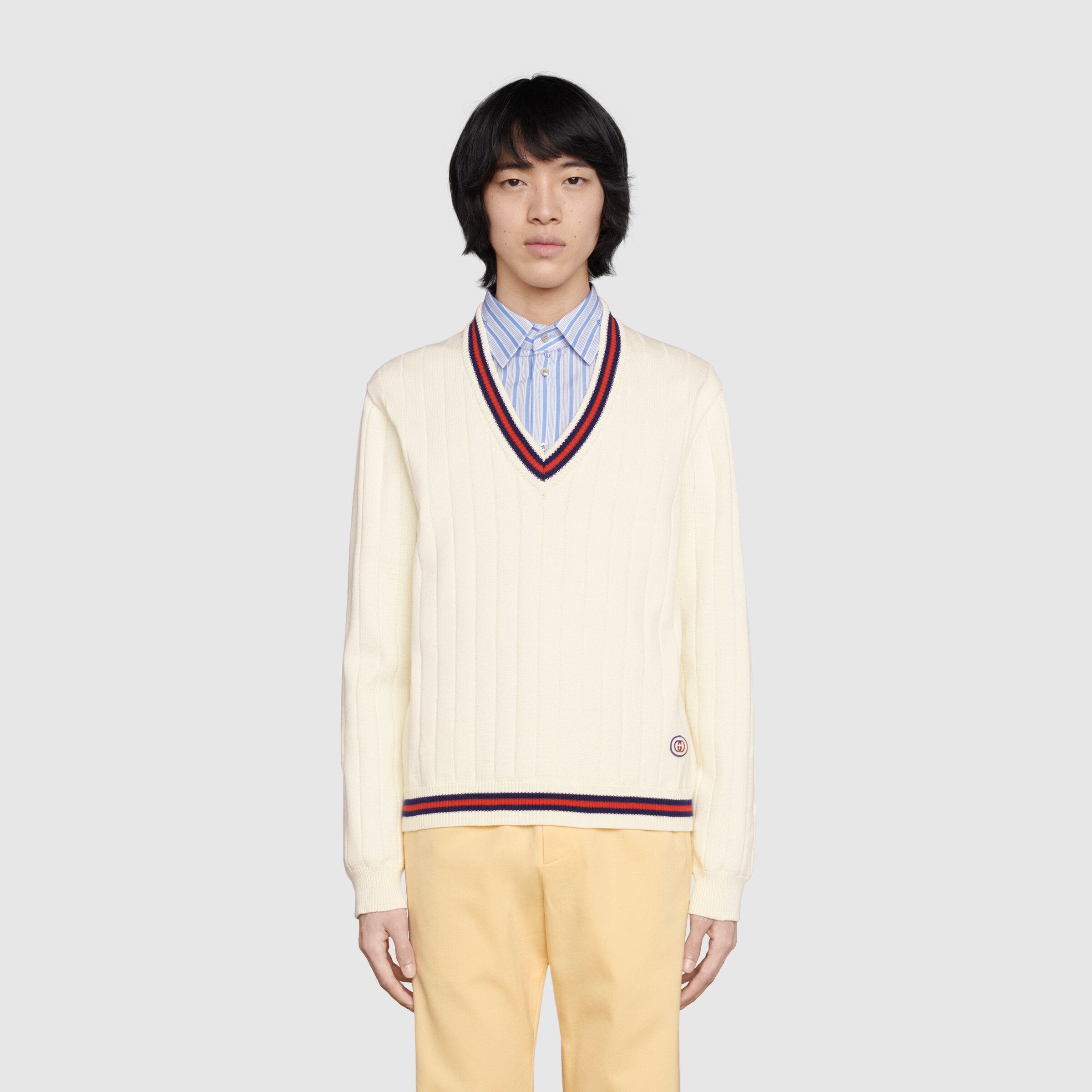 653626_XKBUR_9182_004_100_0000_Light-Cotton-knit-V-neck-jumper-with-Web.jpg