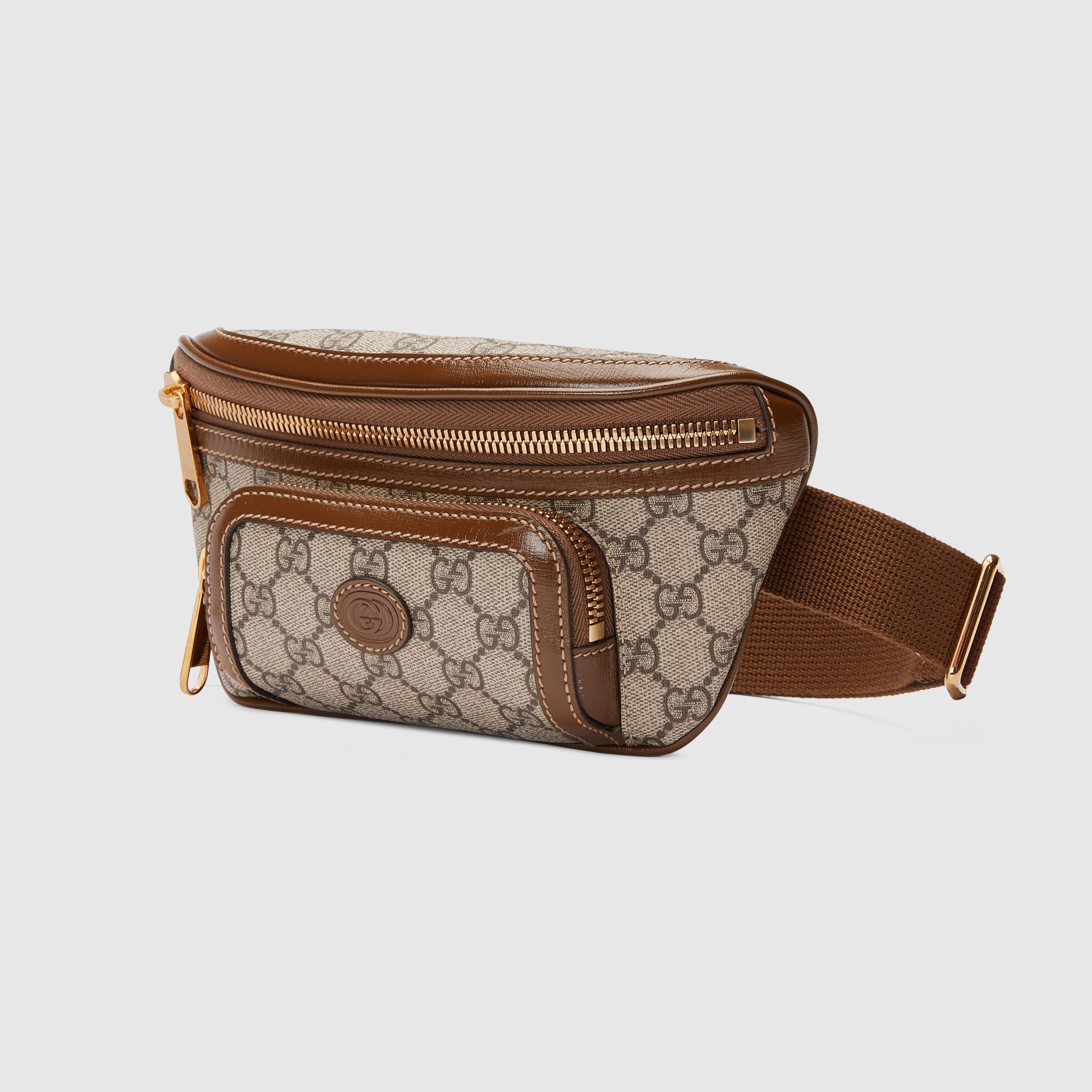 Belt bag with Interlocking G in GG Supreme | GUCCI® US