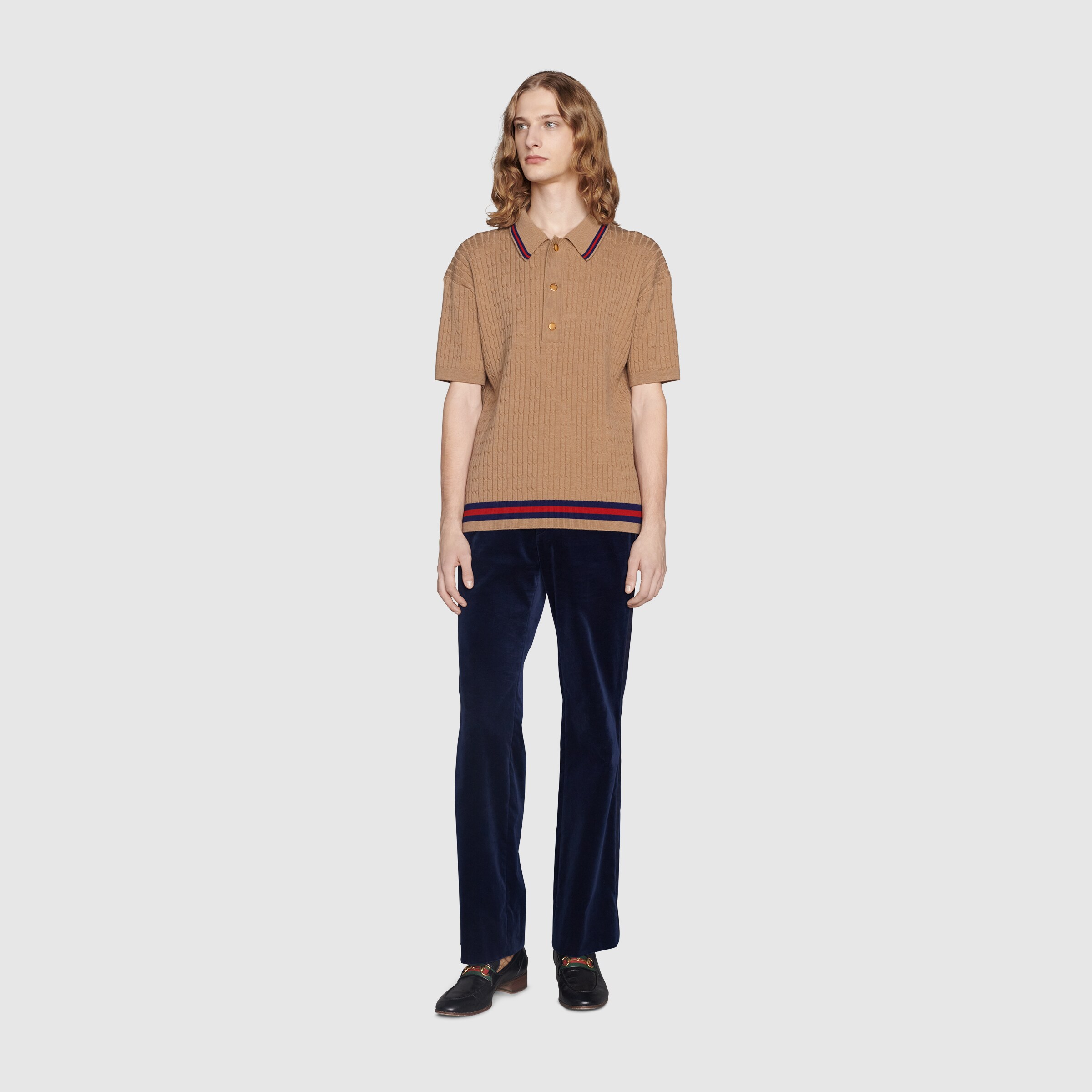 673659_XKB2Z_2094_002_100_0000_Light-Cable-knit-polo-shirt.jpg