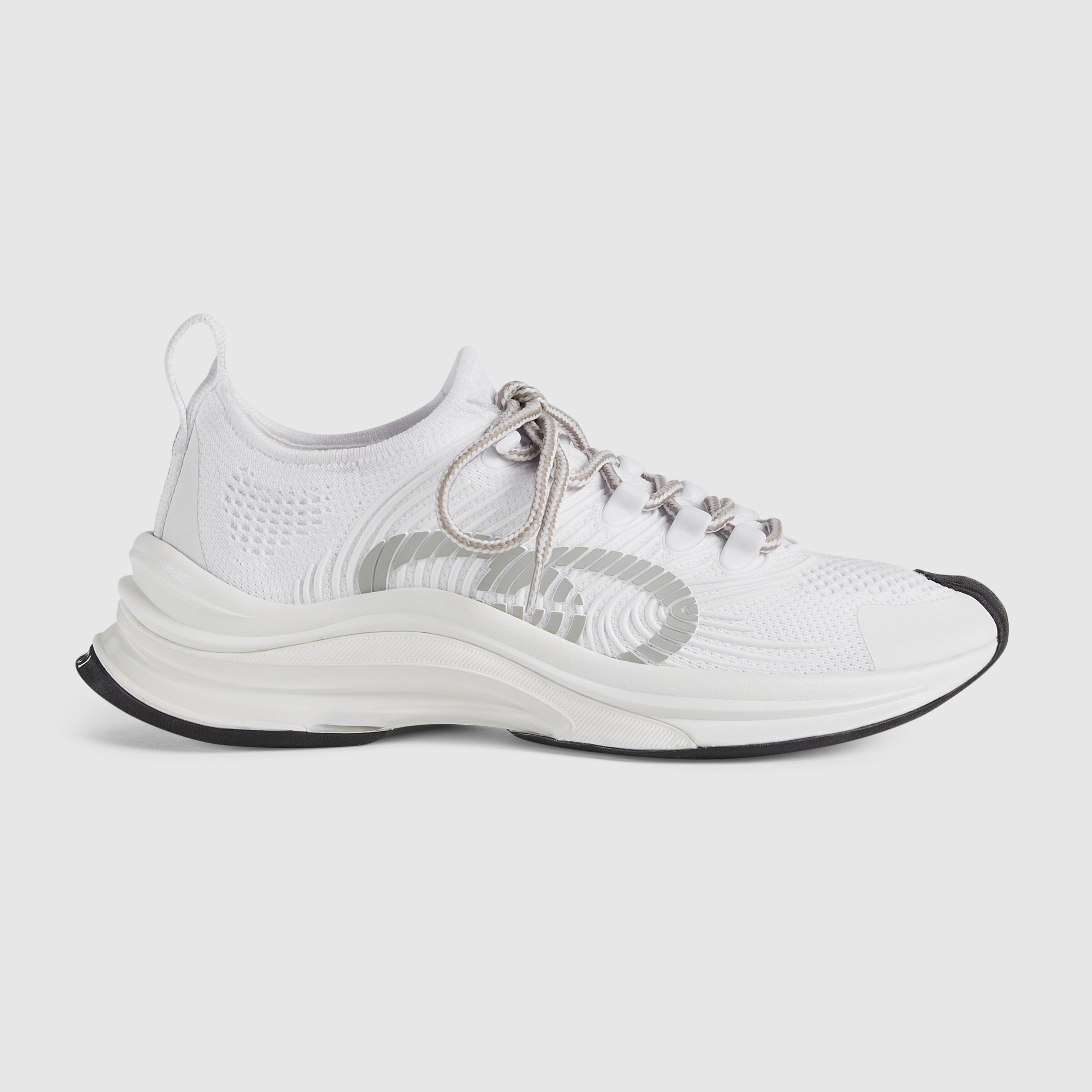 Women's Gucci Run sneaker in white fabric GUCCI® US