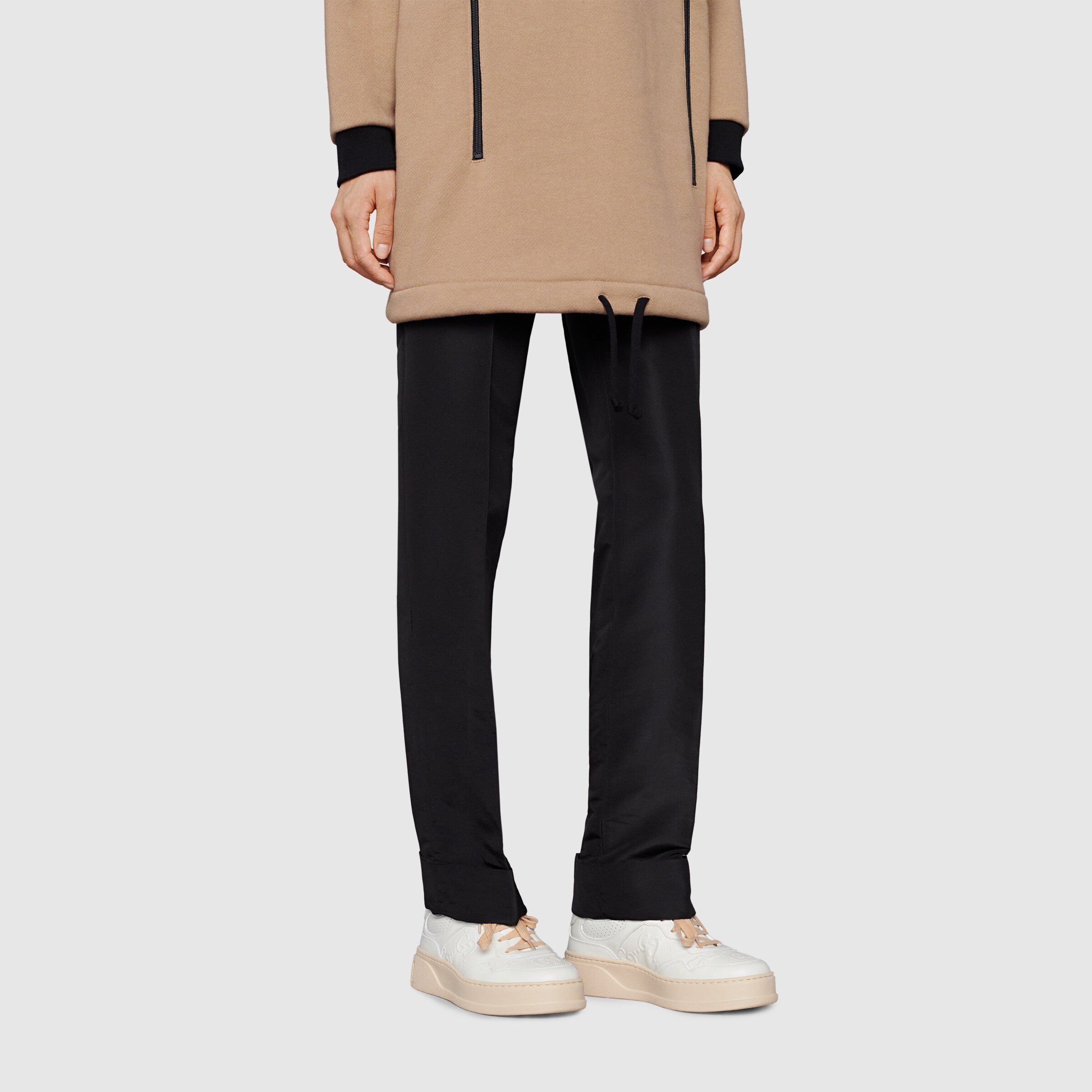 Women's GG embossed sneaker in white leather GUCCI® Canada