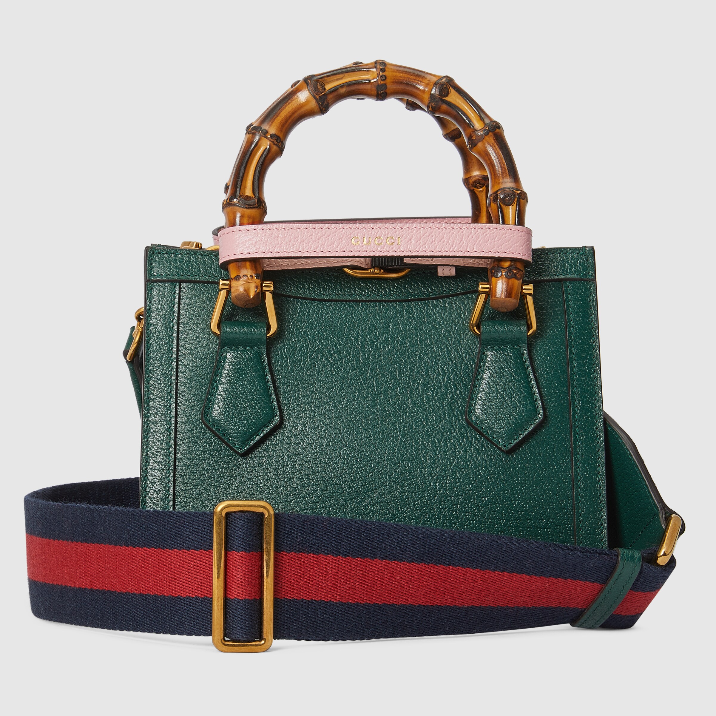 新品未使用 GUCCI グッチ ダイアナ ミニトートバッグ　箱なし 中古・古着通販】GUCCI (グッチ) ダイアナミニトートバッグ スカイ