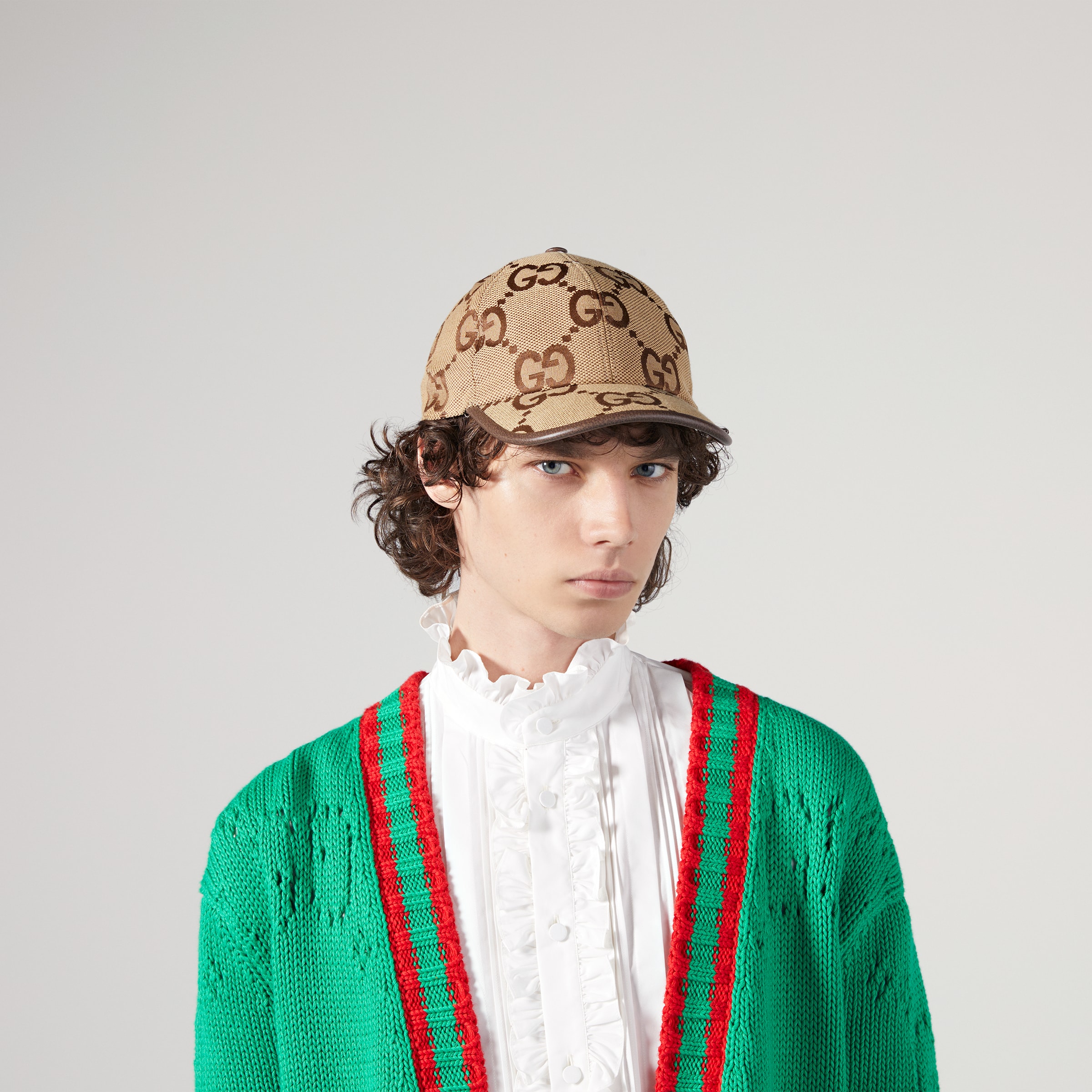 jumbo gg canvas baseball hat