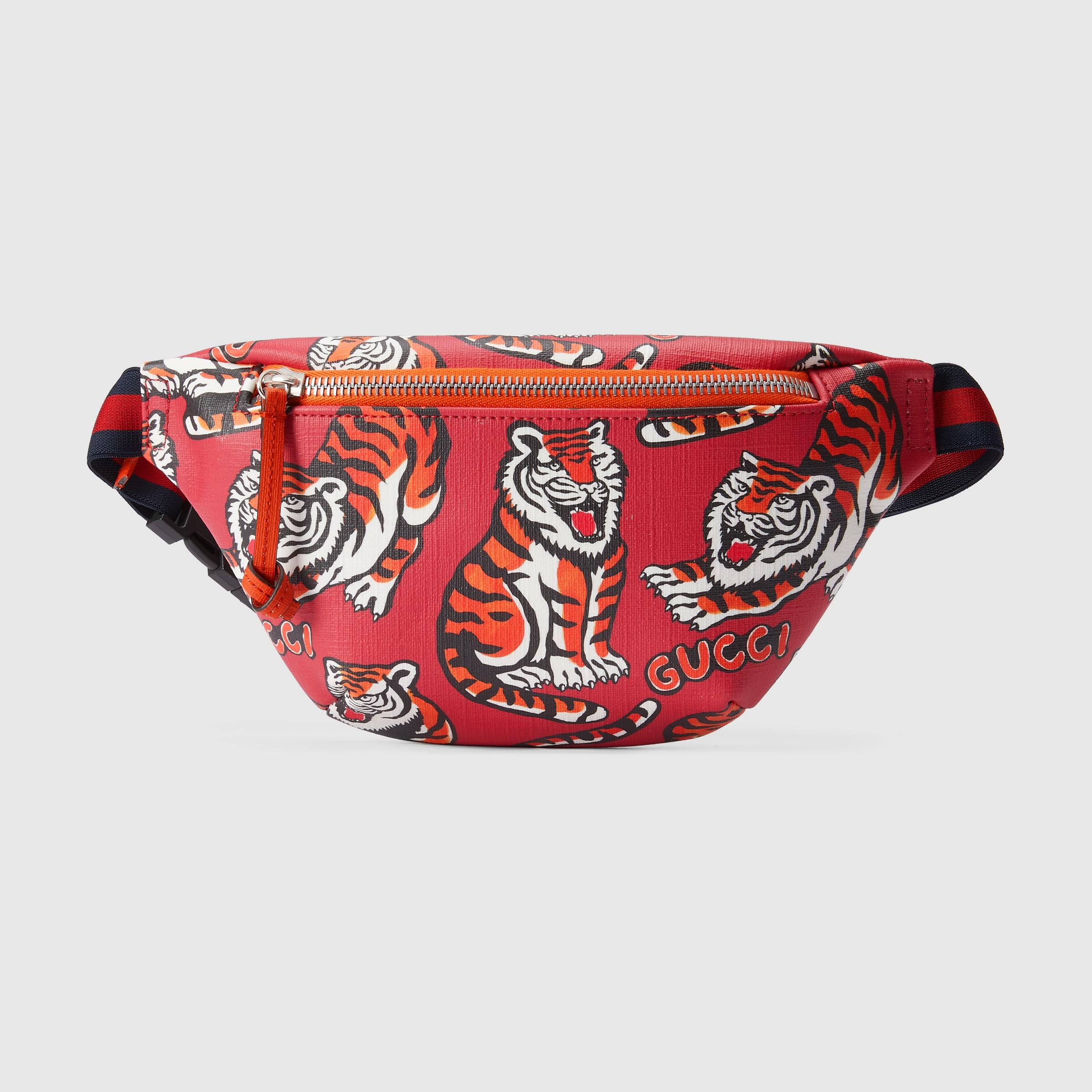 Children's Gucci tiger belt bag in red Supreme GUCCI® Canada