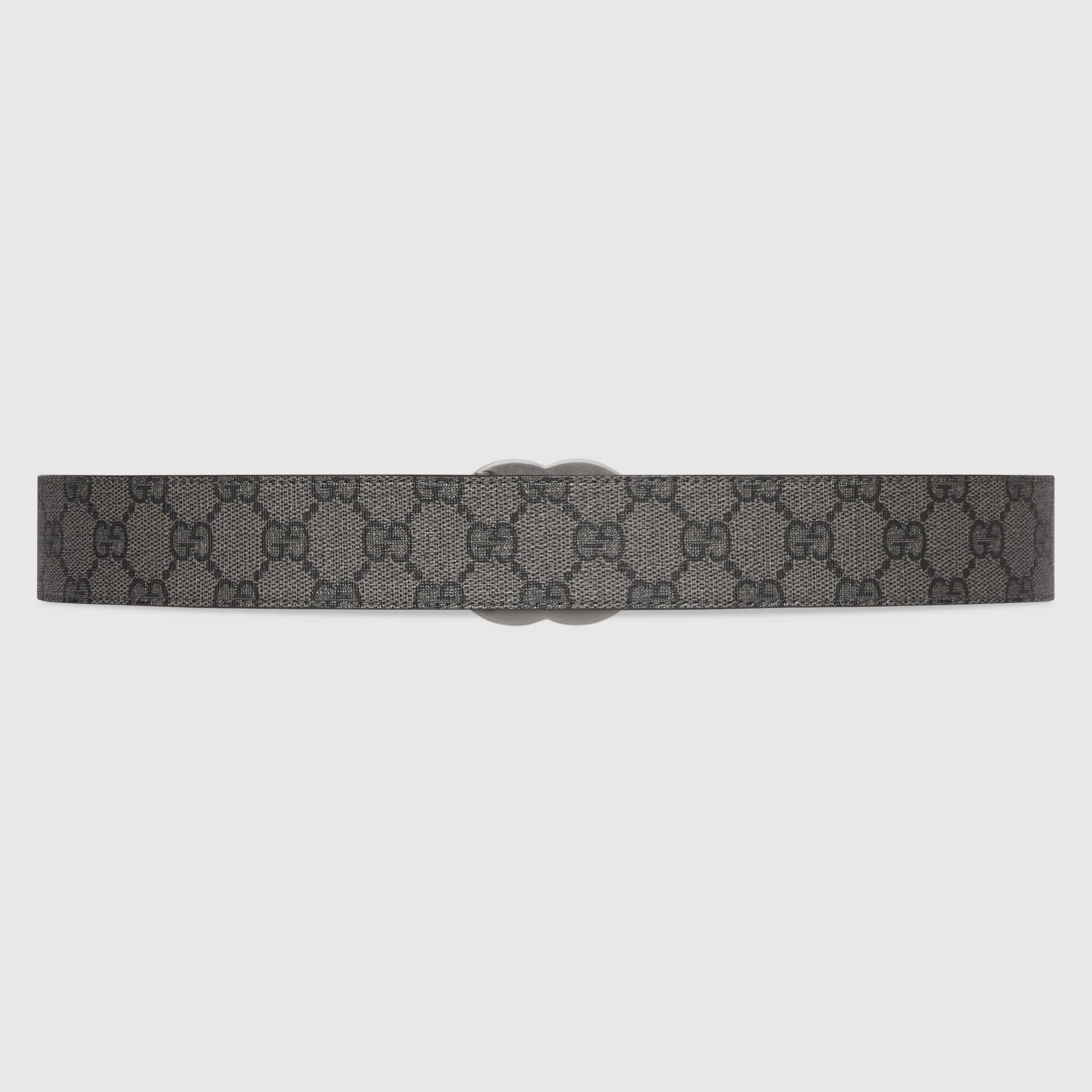 ベルト Gucci Black Marmont Belt GG Marmont reversible belt in black/brown leather | GUCCI® US