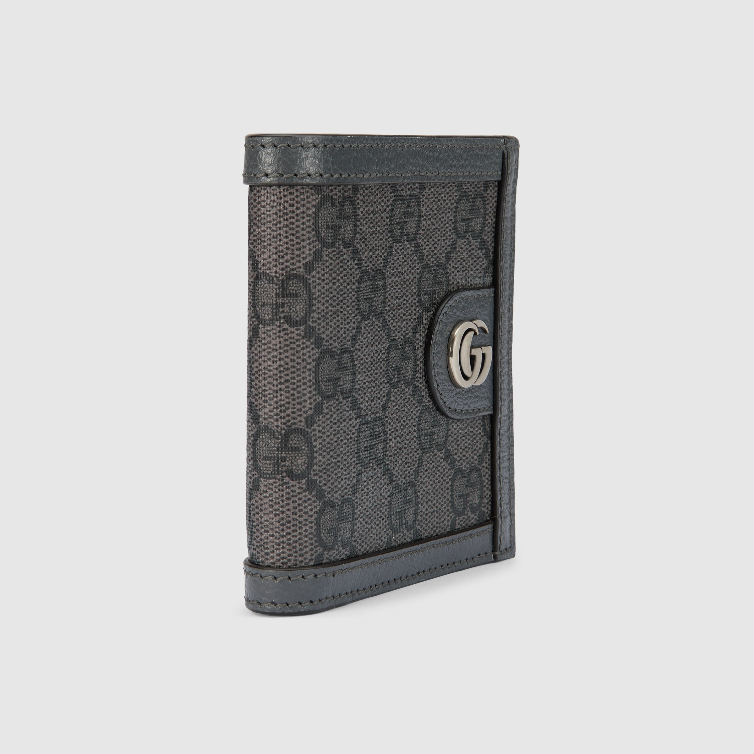 ●魚の子様● GUCCI グッチ 二つ折り財布 小銭入れあり GG 黒 グッチ 二つ折り財布 オフディア ストライプ ブラック 719887