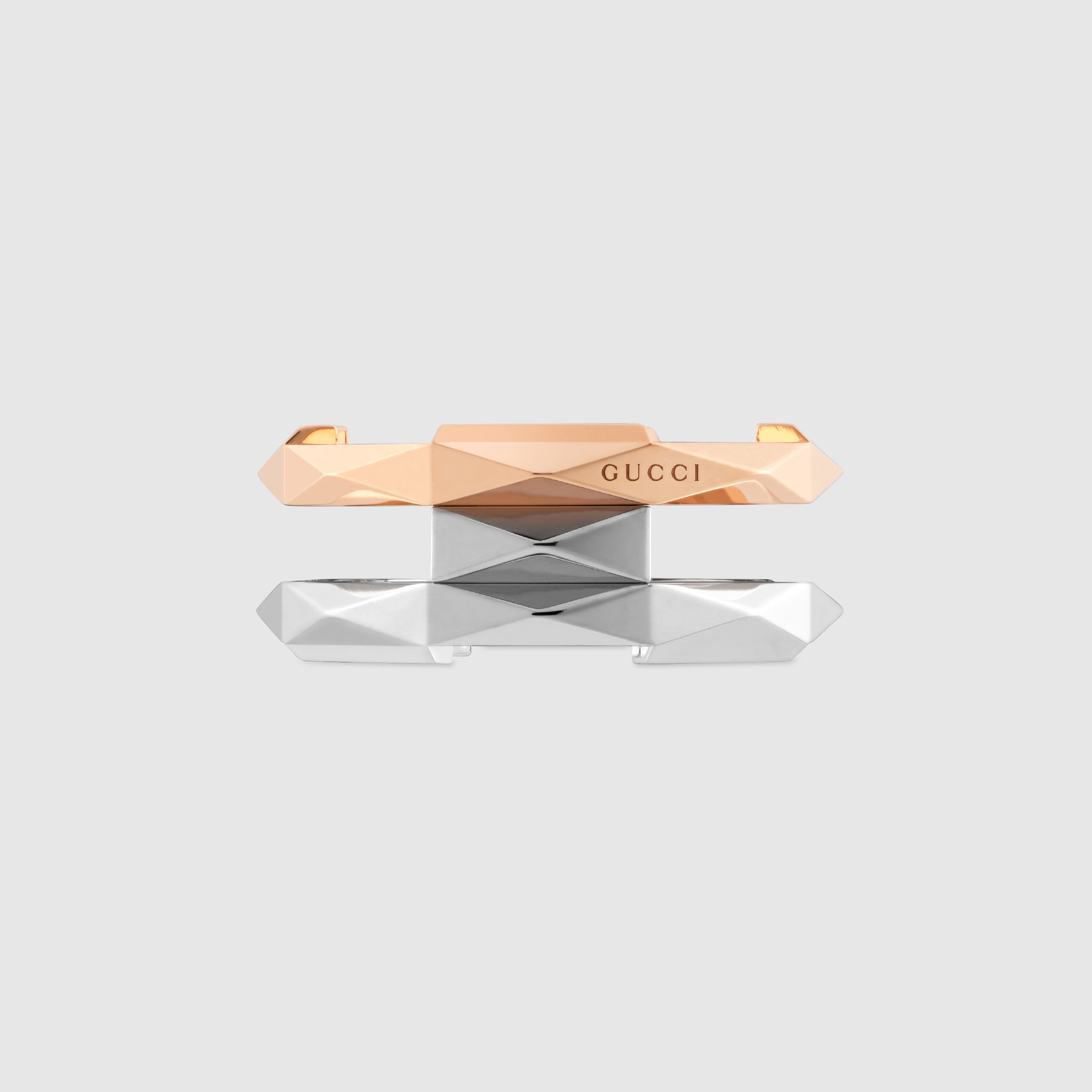 GIGI 「GIGI」 K18YG HELIOS Onyx twist ring リング - ゴールド