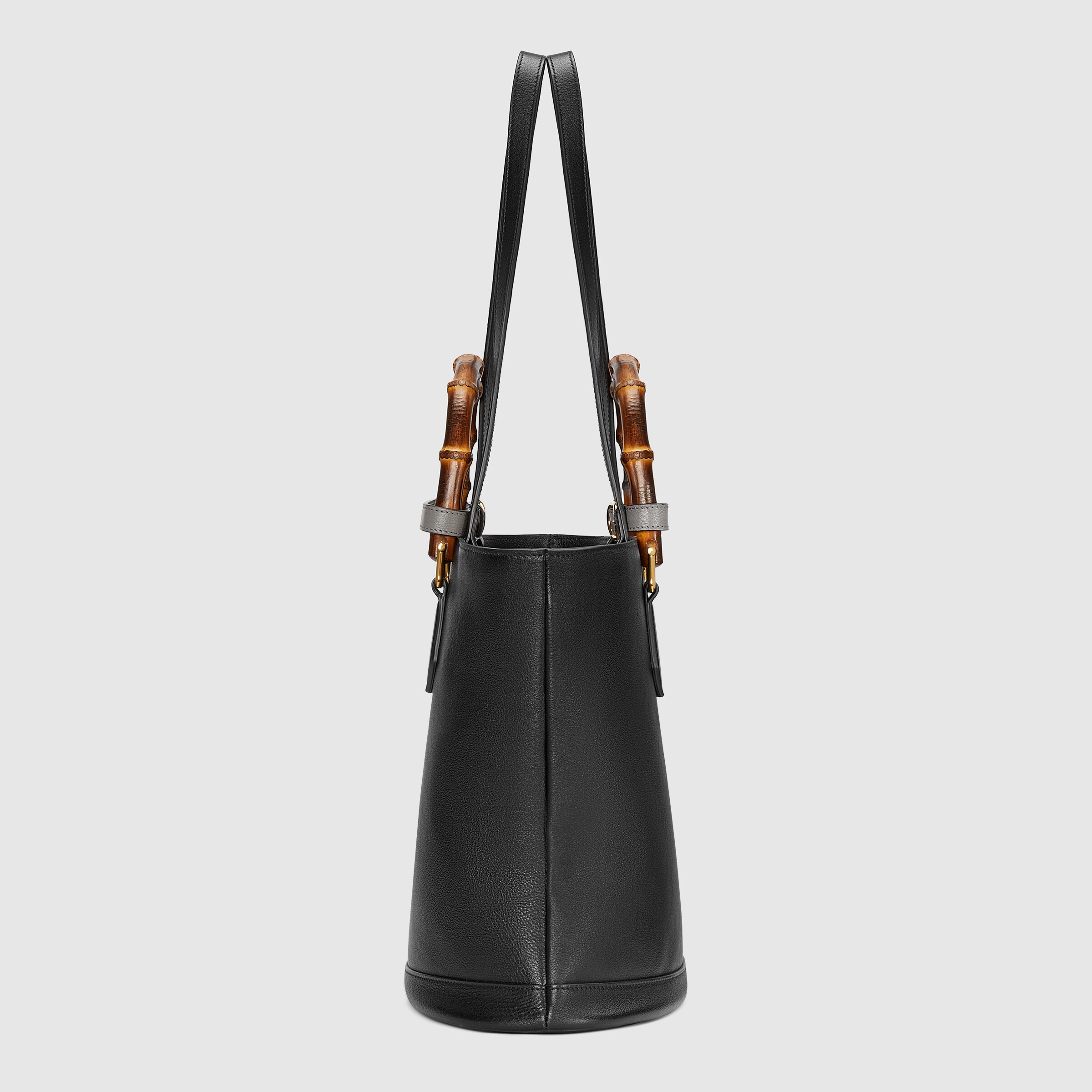 Gucci Diana medium tote bag in black leather GUCCI® Australia
