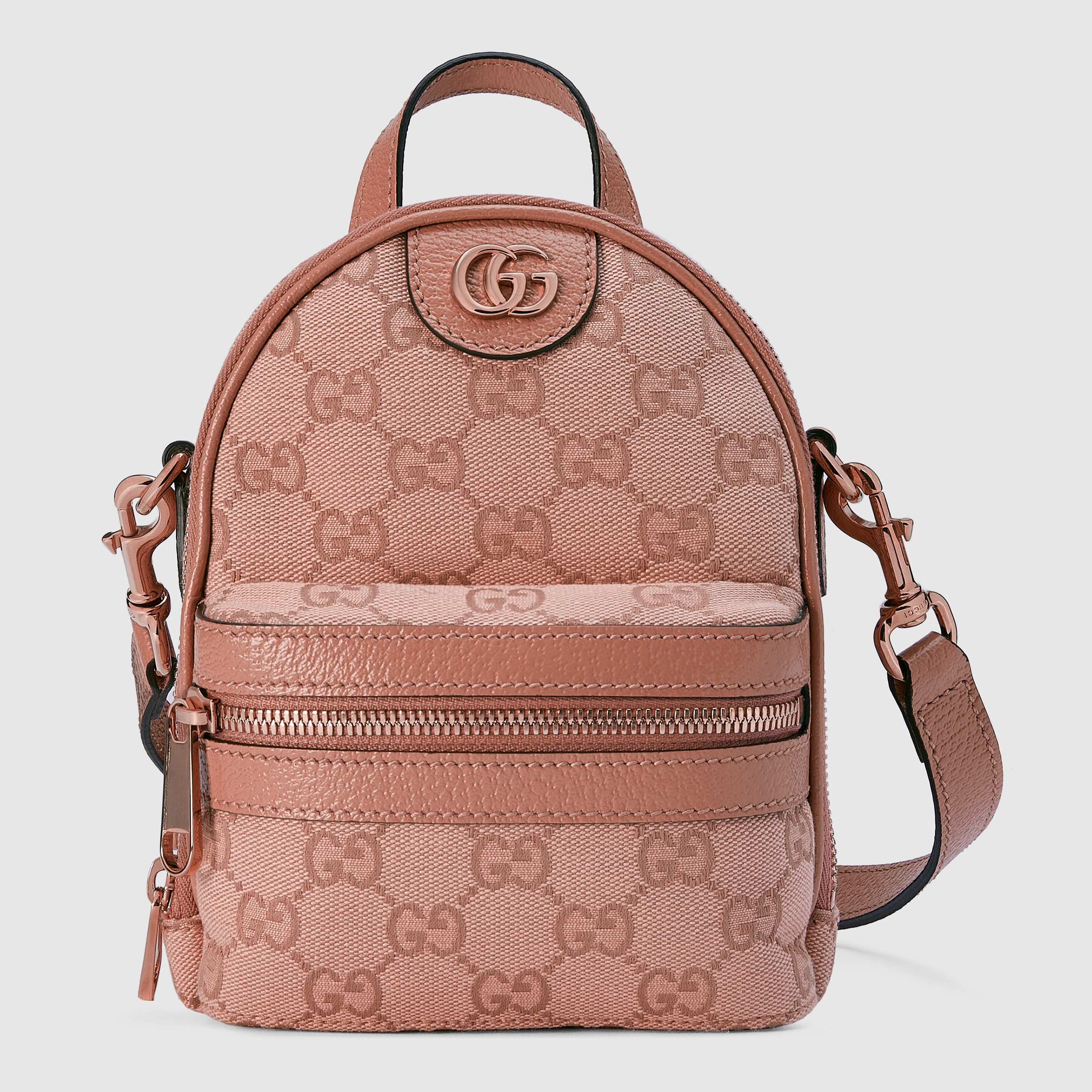 gucci mini backpack pink GG Marmont Lambskin Dusty Carmine Rose  Glampot Flower print Gucci Pink GG Marmont Backpack