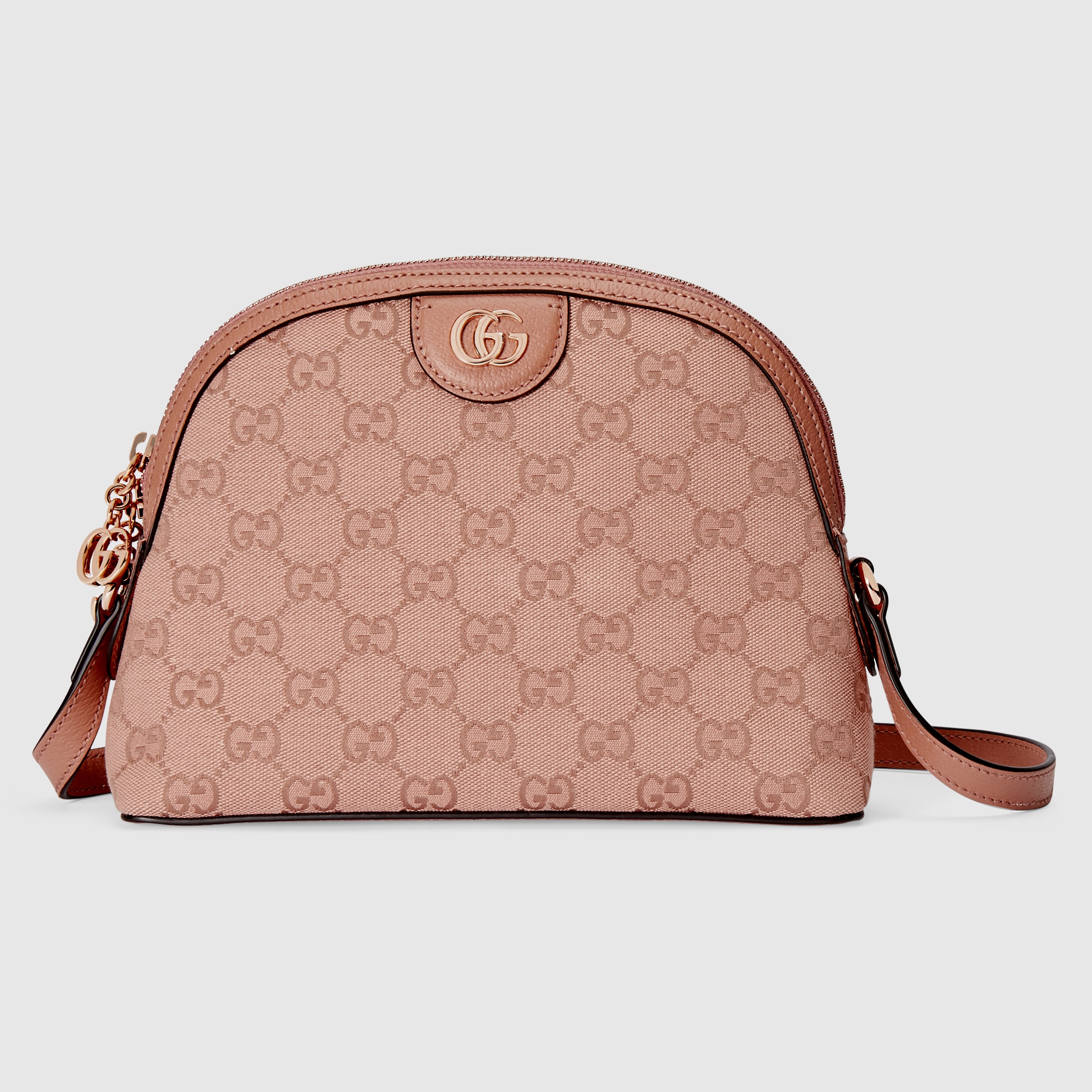 Ophidia GG small shoulder bag in pink canvas GUCCI® NZ