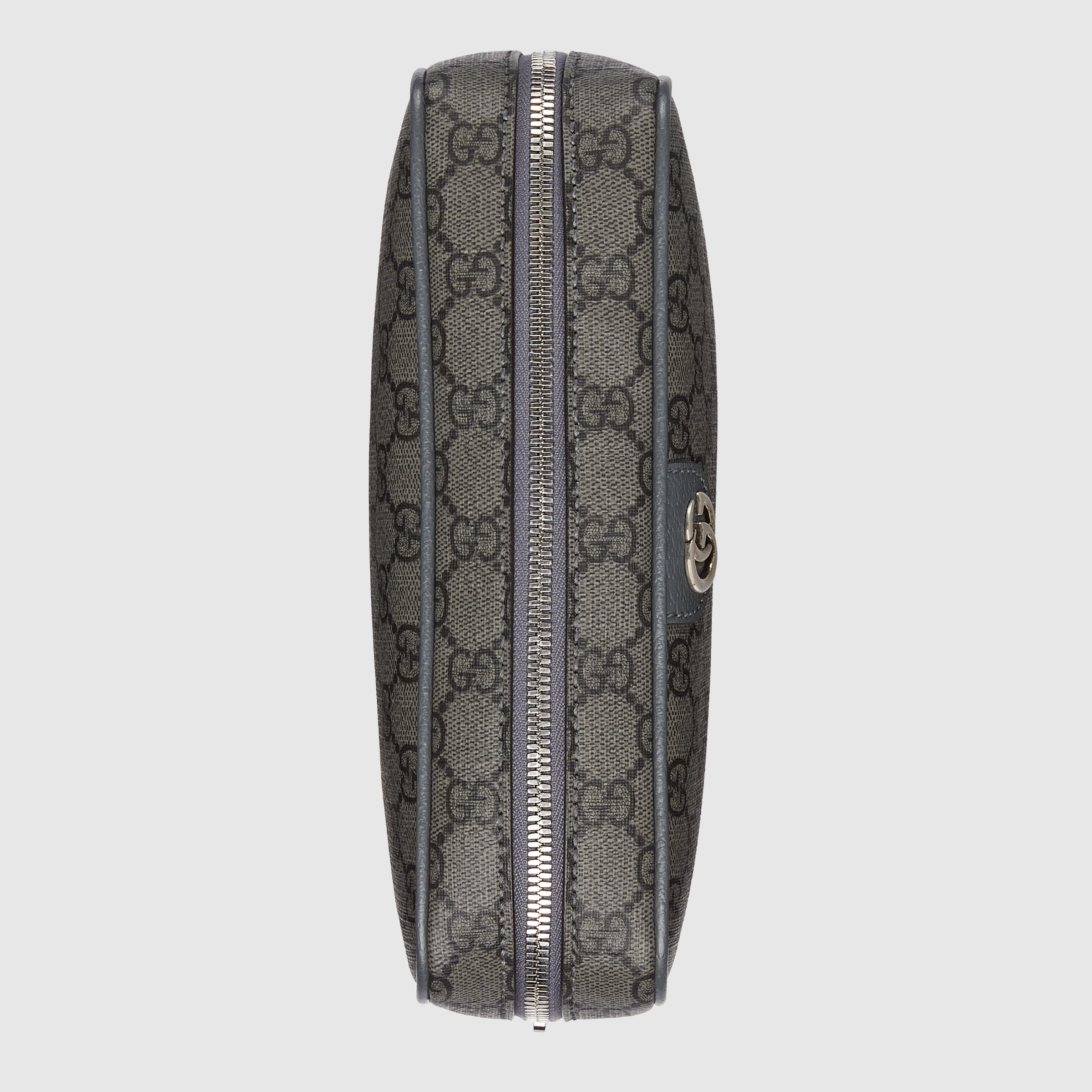 Ophidia GG toiletry case in grey and black Supreme GUCCI® US
