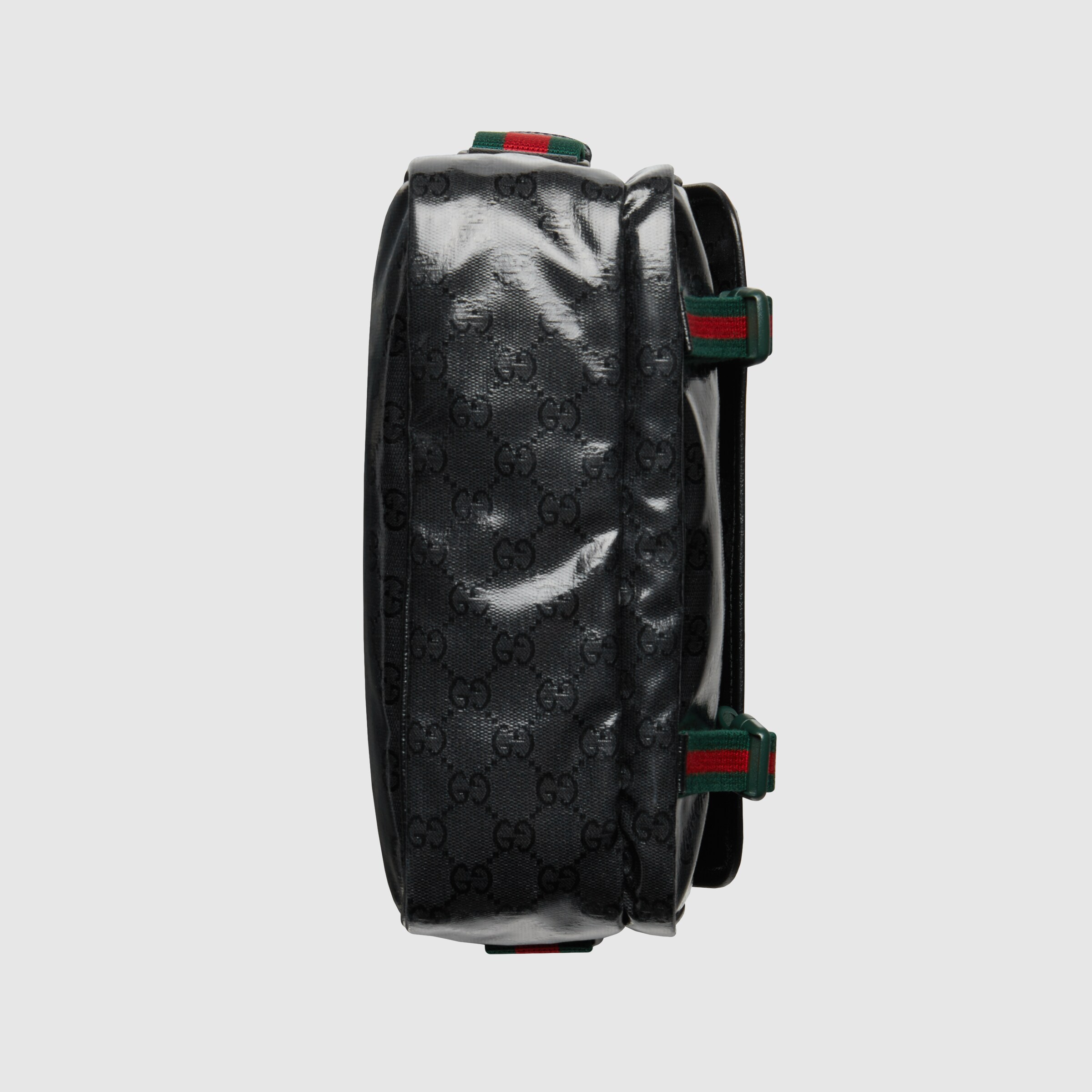 GG Crystal messenger bag in black GG Crystal canvas GUCCI® Australia