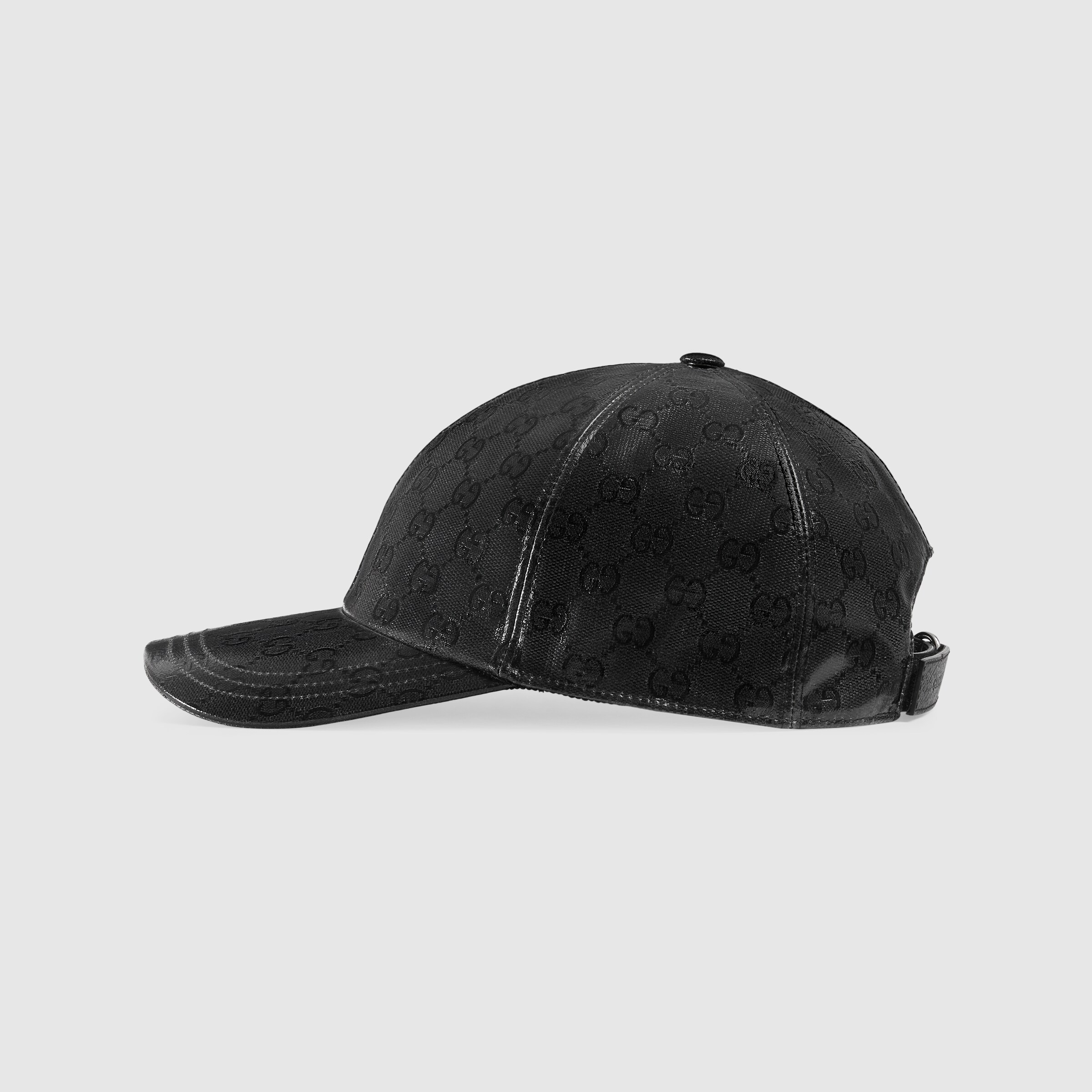 GG Crystal baseball hat in black GUCCI® 香港