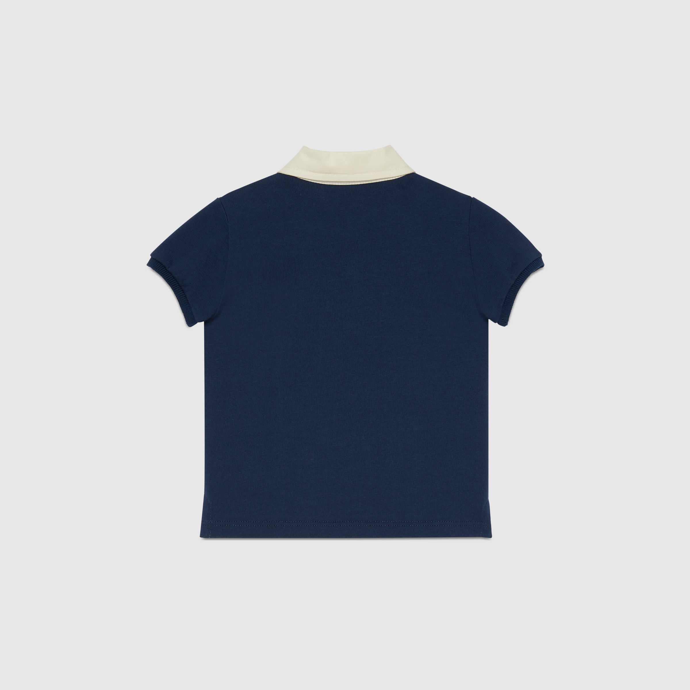 グッチ Tシャツ インターロッキング ロゴ刺しゅう Y2K ベイビーブルー 