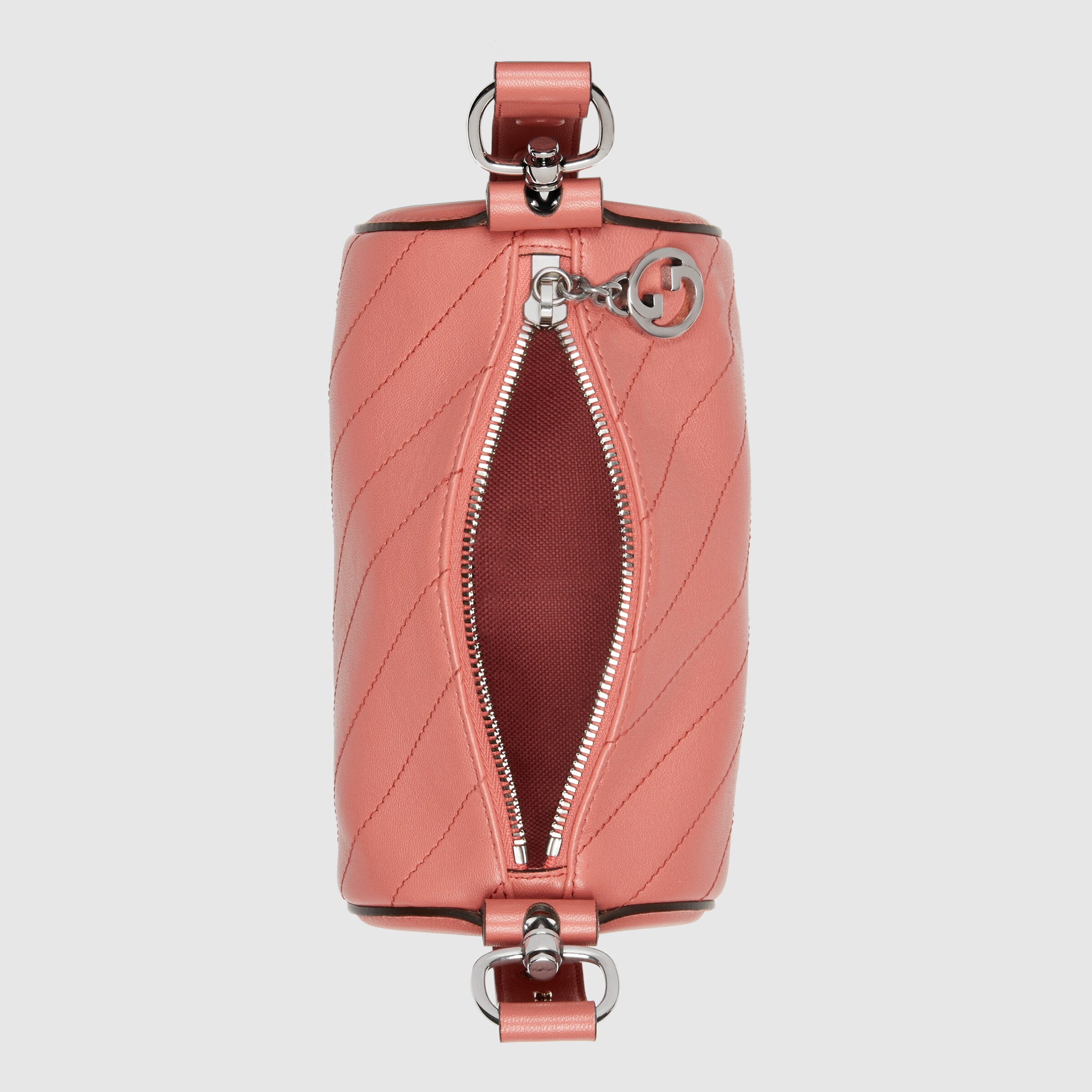 〔グッチ ブロンディ〕ミニ ショルダーバッグピンク レザー GUCCI® JP