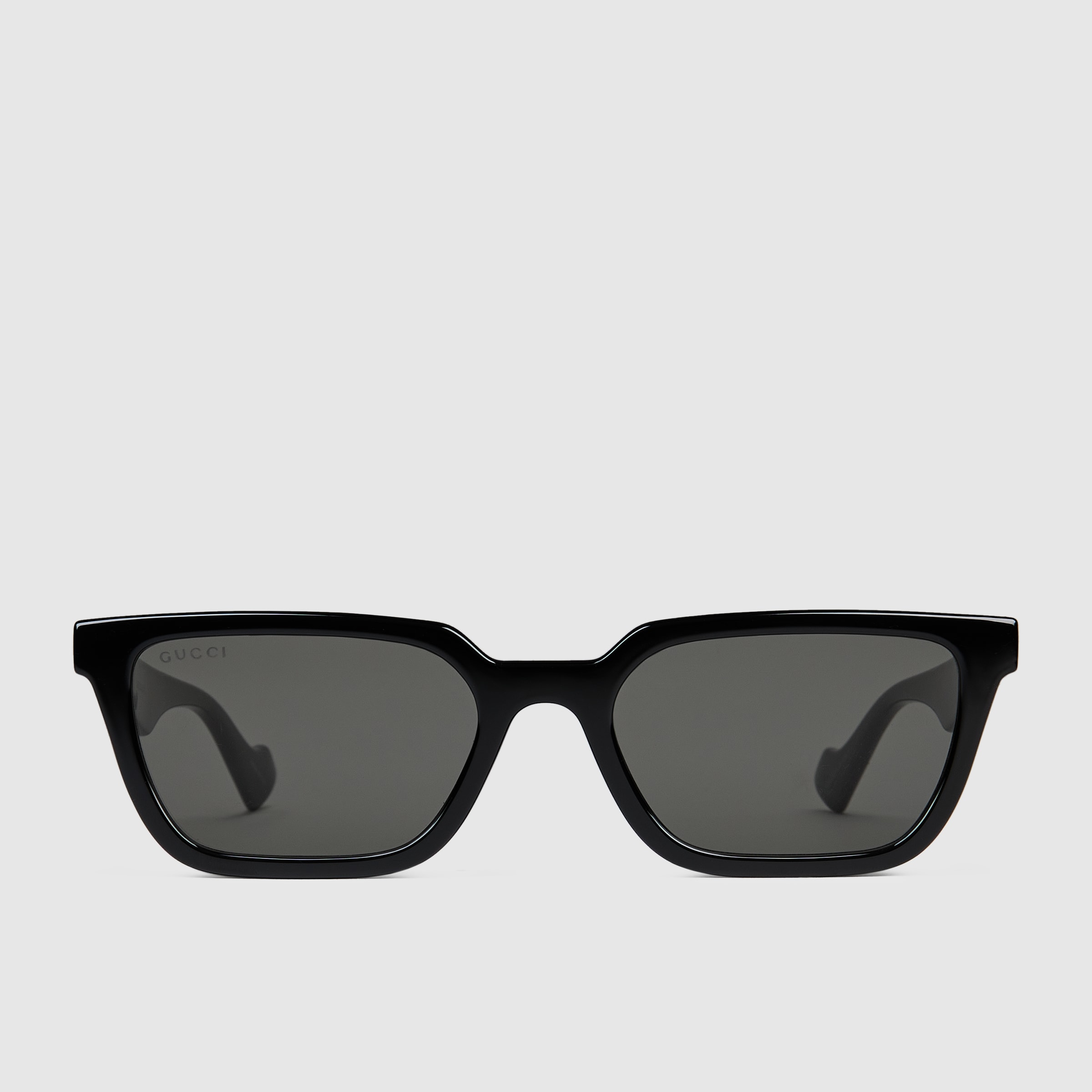 Gucci Gg2457 Plastic Sunglasses BlackClear Black Lens Mako