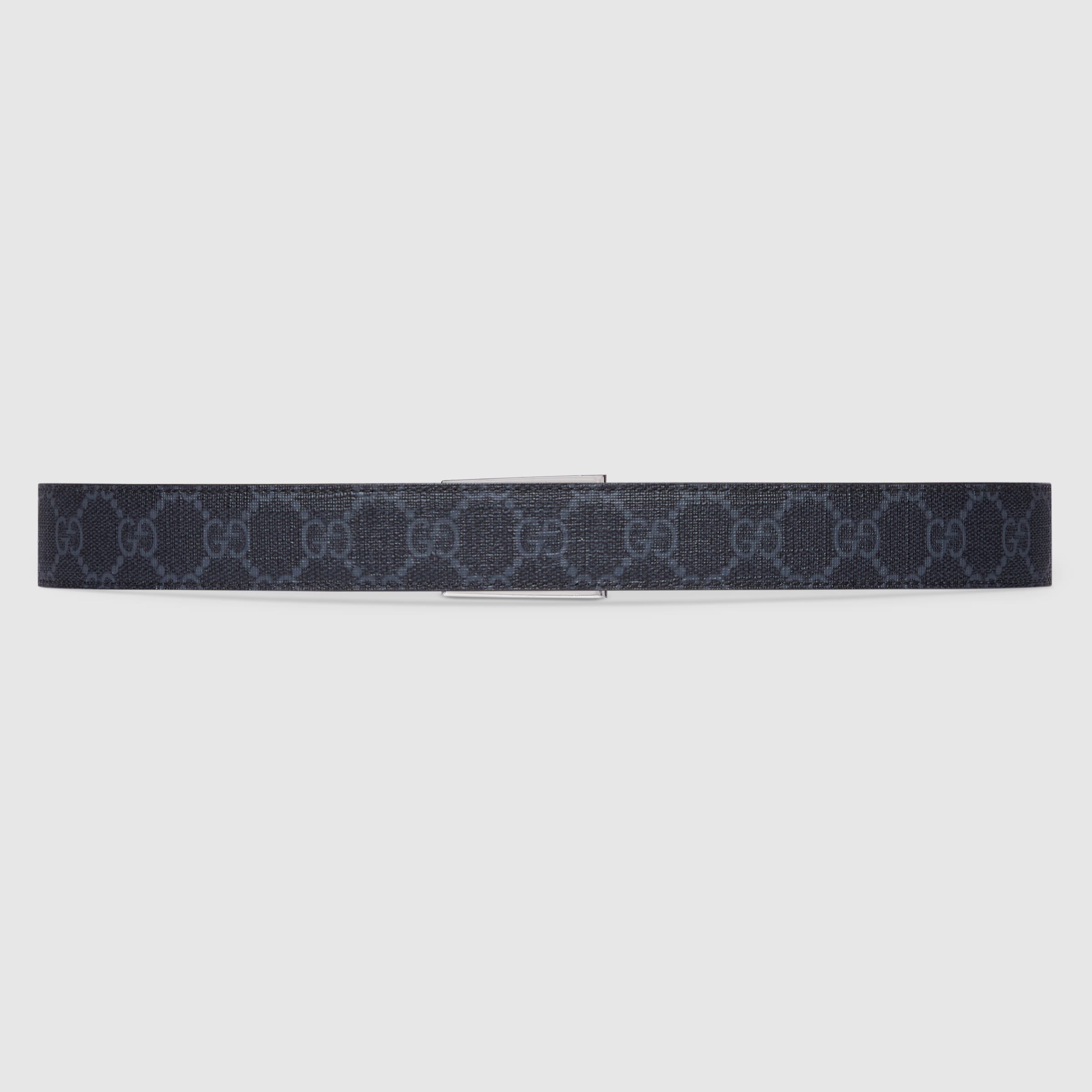 Rectangular buckle reversible belt Belts