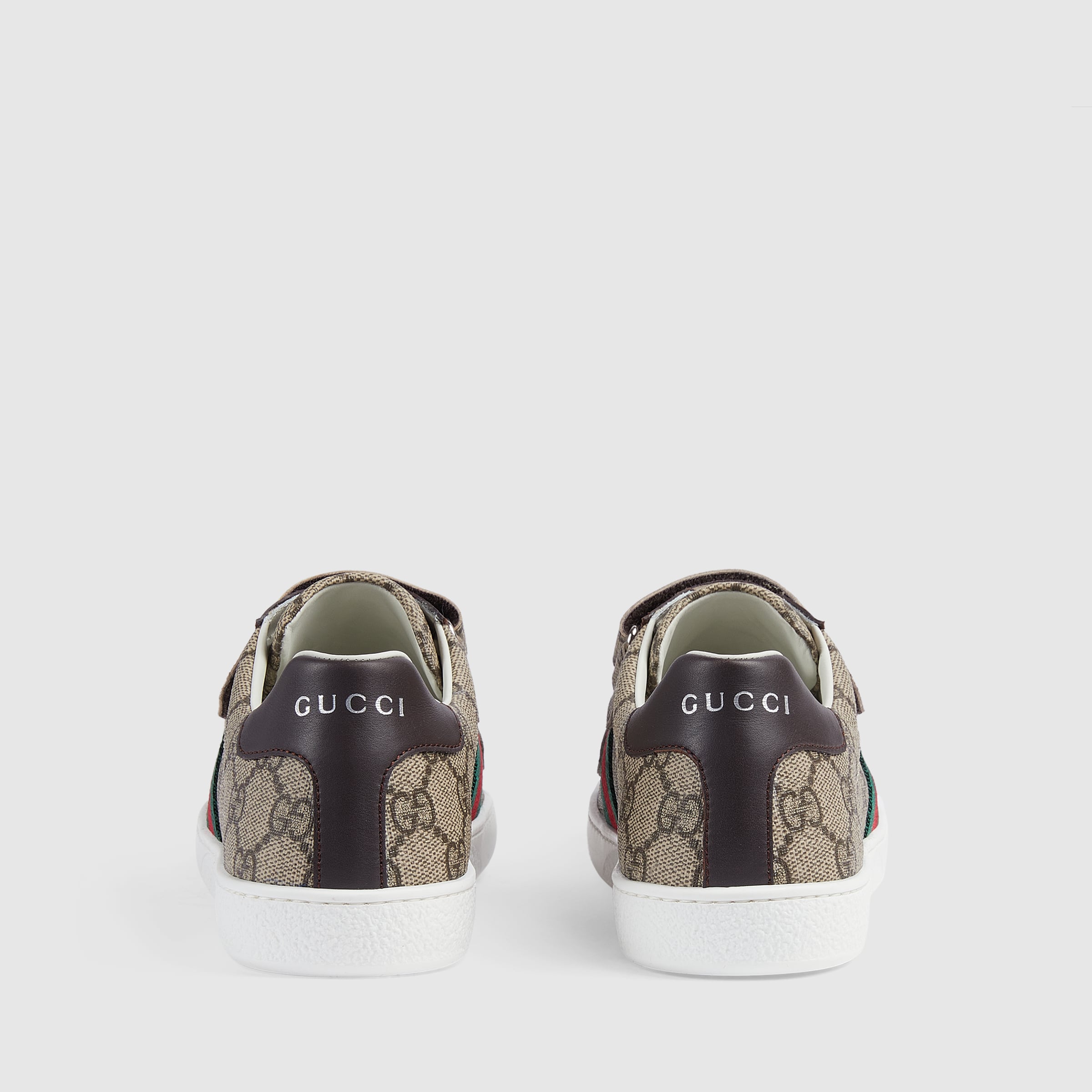 スニーカー GUCCI SNEAKERS BEIGE EBONY Women's GG sneaker in beige and ebony Original GG | GUCCI® US